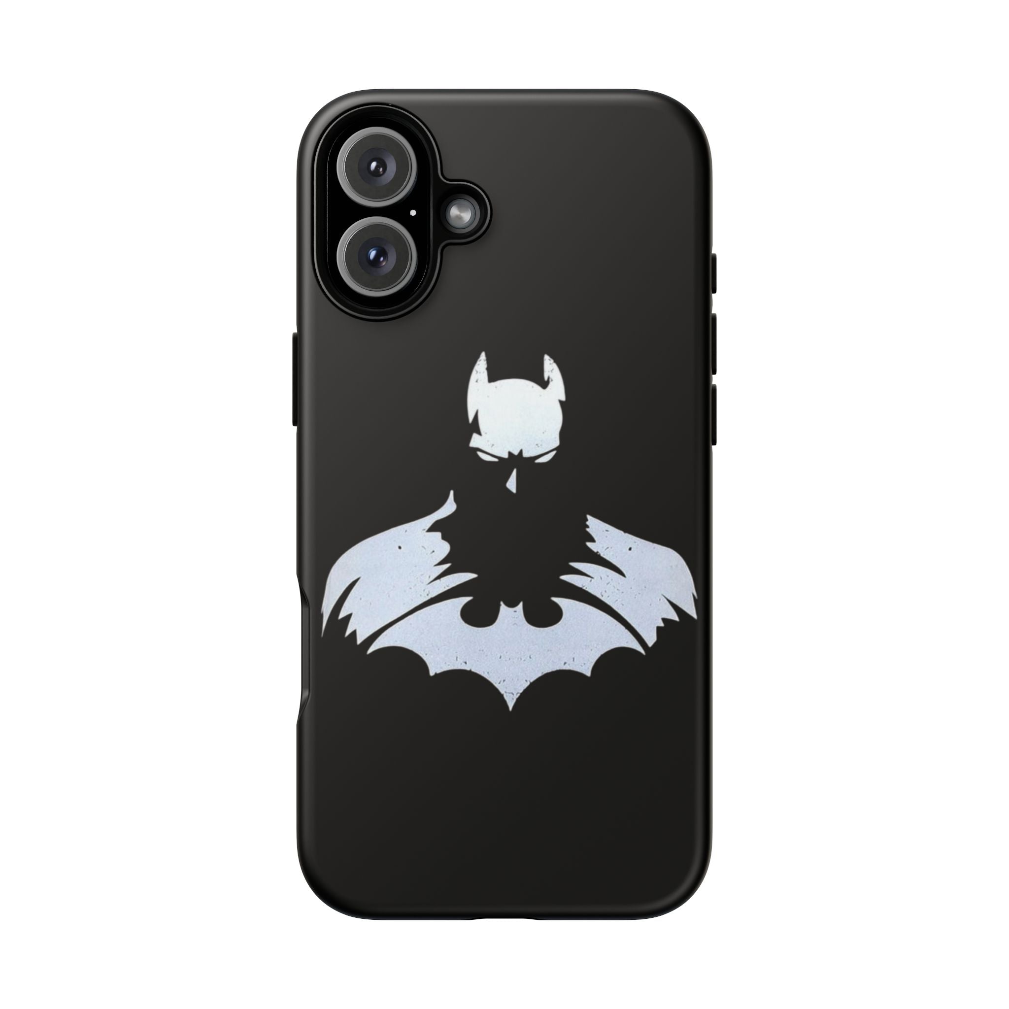 Batman Silhouette Tough Phone Case — Dark Knight Black Protective Cover