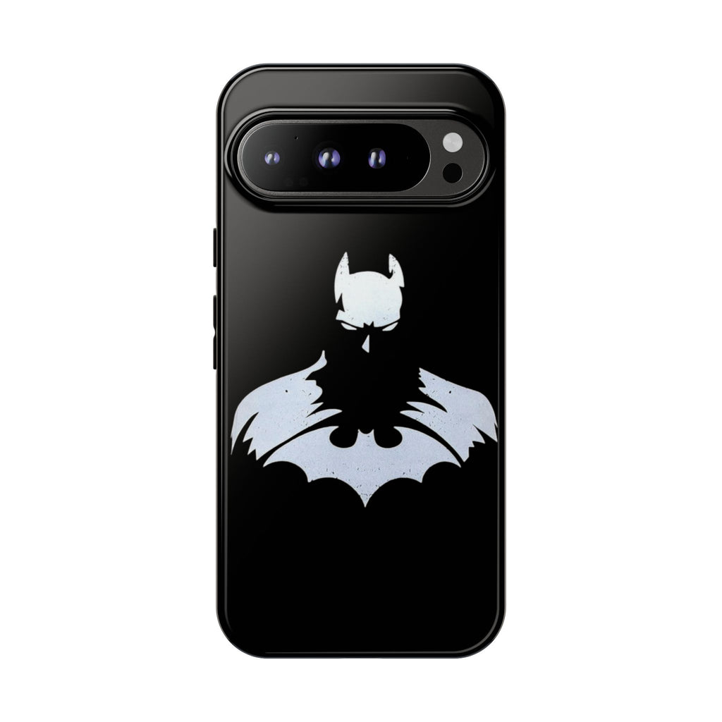 Batman Silhouette Tough Phone Case — Dark Knight Black Protective Cover