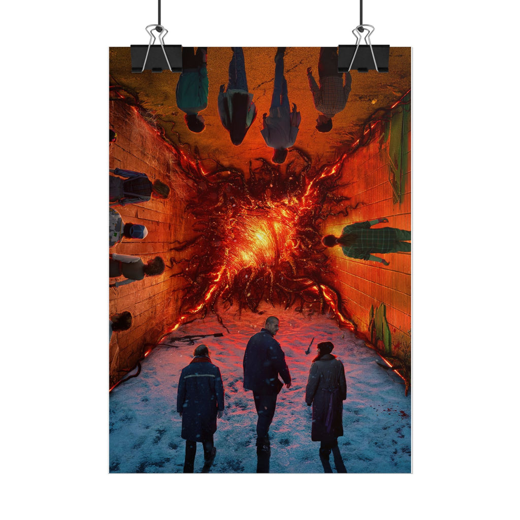 Stranger Things Upside-Down Portal Art Print