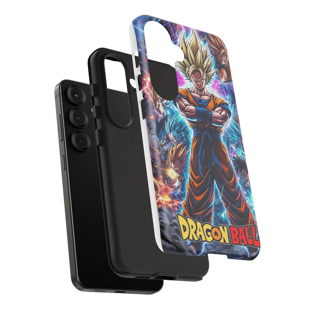 Dragon Ball Super Saiyan Phone Case — Goku Anime Tough Case