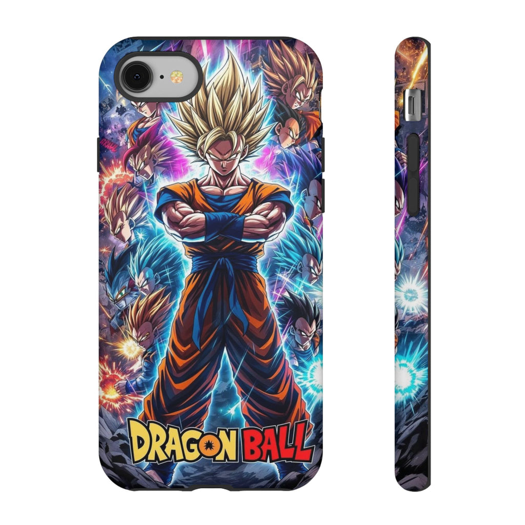 Dragon Ball Super Saiyan Phone Case — Goku Anime Tough Case