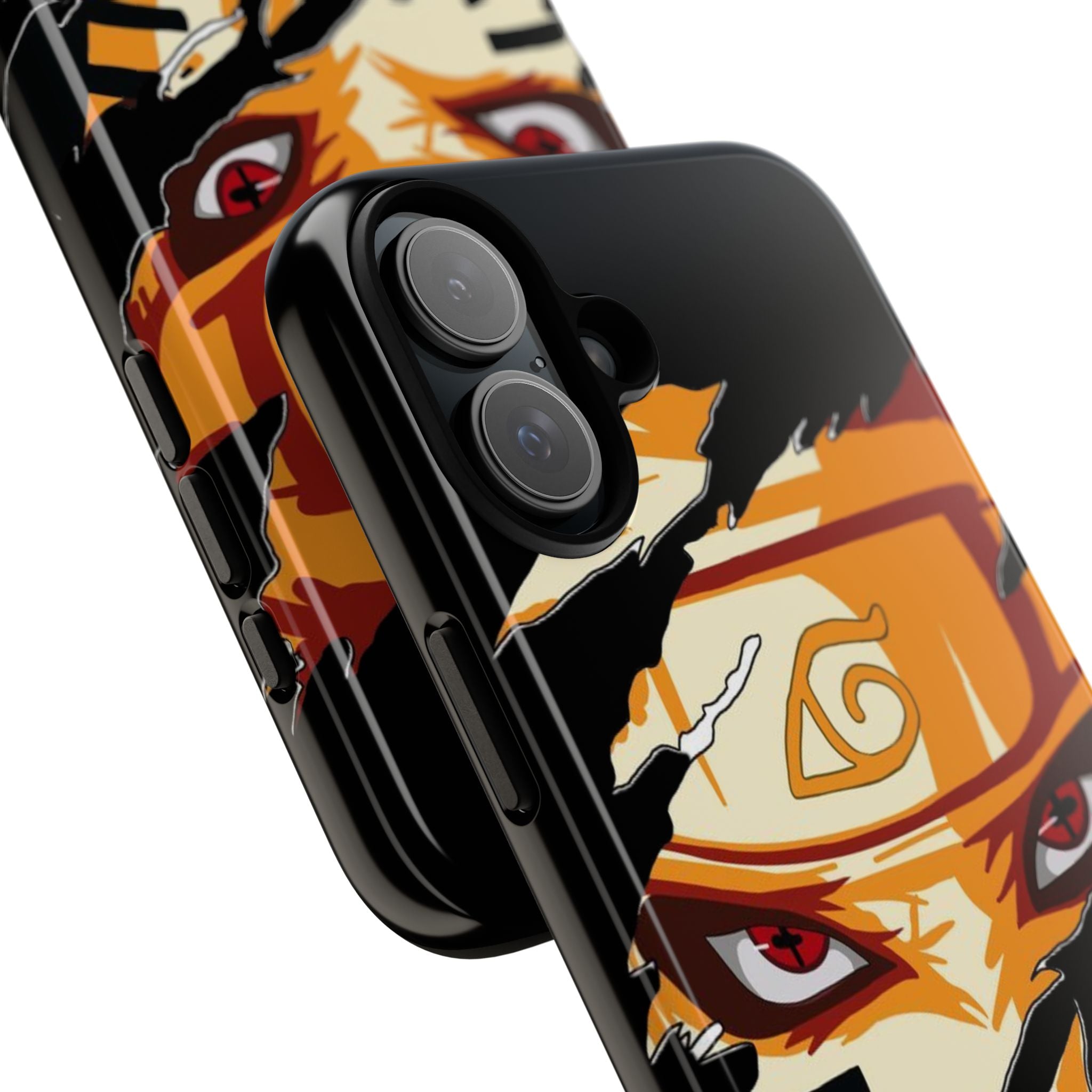 Anime Ninja Phone Case — Intense Shredded Mask Design (Tough Cases)