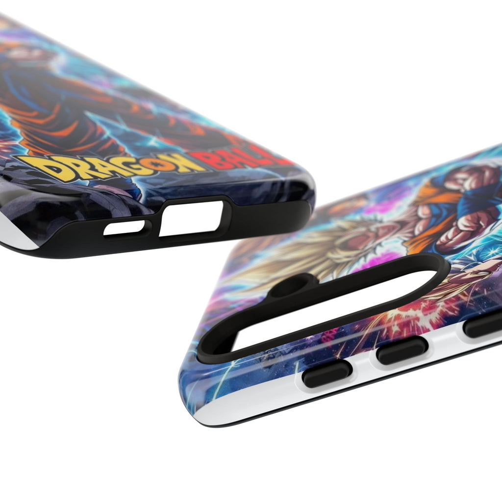 Dragon Ball Super Saiyan Phone Case — Goku Anime Tough Case