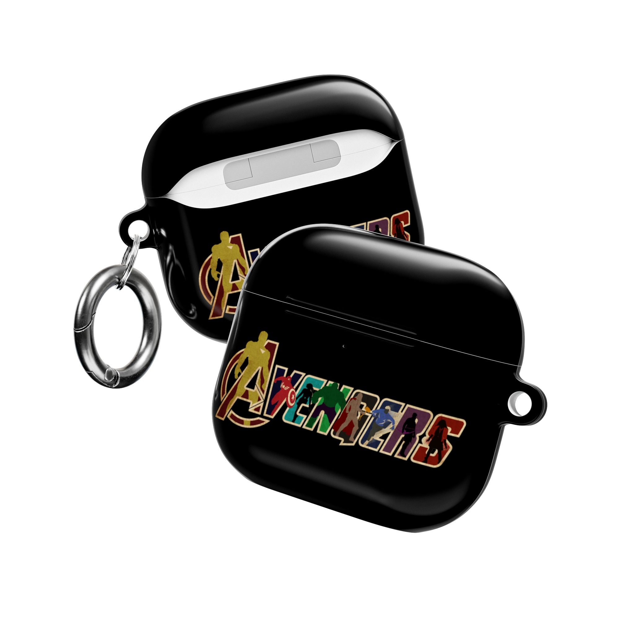 Avengers AirPod Case — Superhero Logo Protective Charging Case