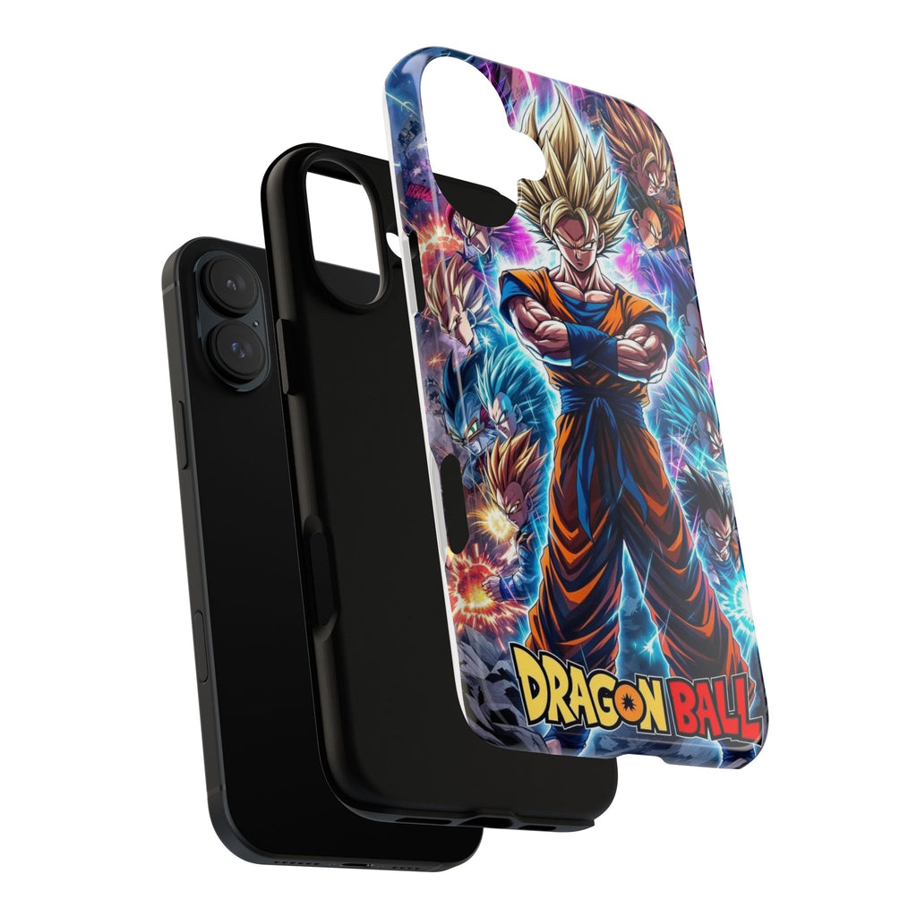 Dragon Ball Super Saiyan Phone Case — Goku Anime Tough Case