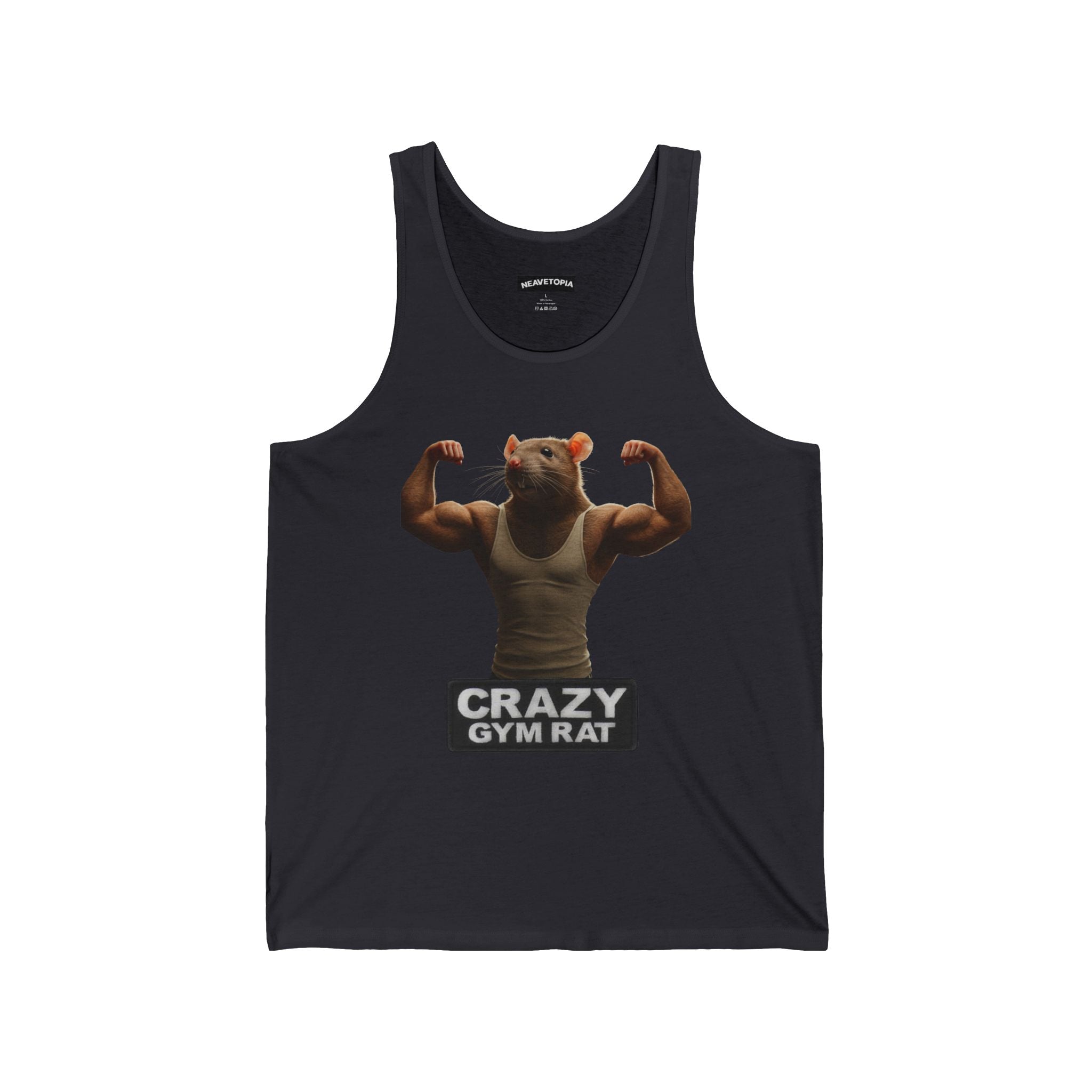 Crazy Gym Rat Tank top Shirt