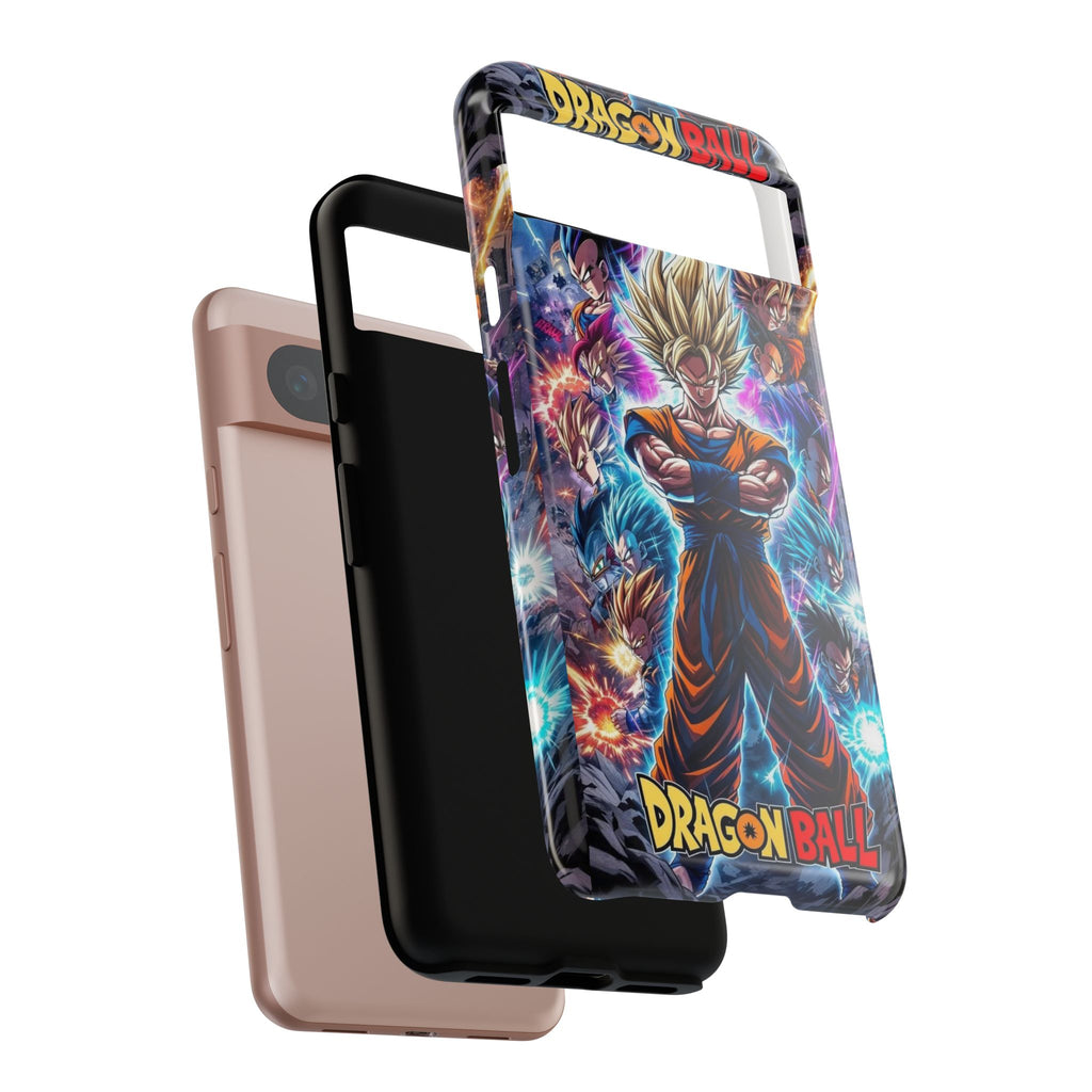 Dragon Ball Super Saiyan Phone Case — Goku Anime Tough Case