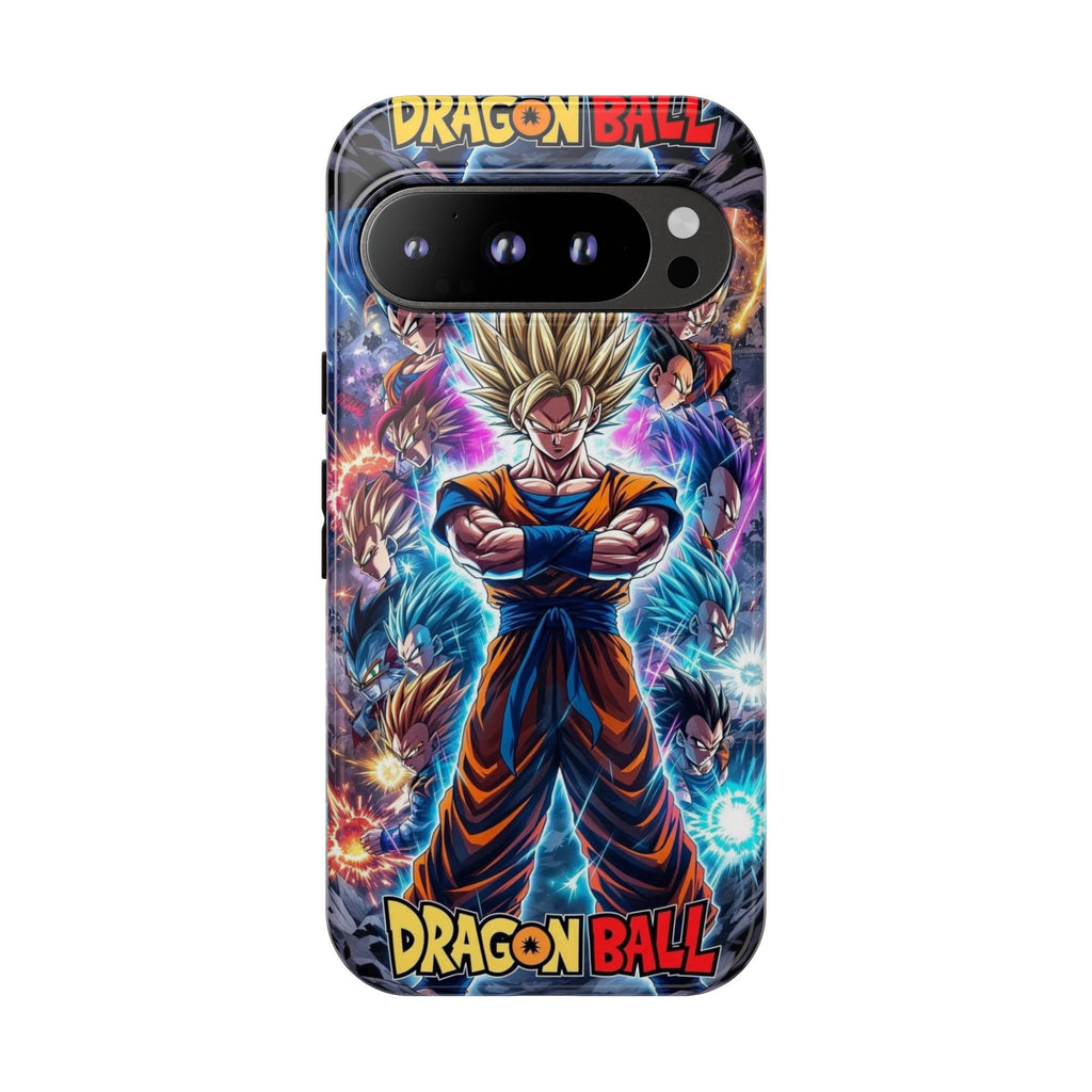 Dragon Ball Super Saiyan Phone Case — Goku Anime Tough Case