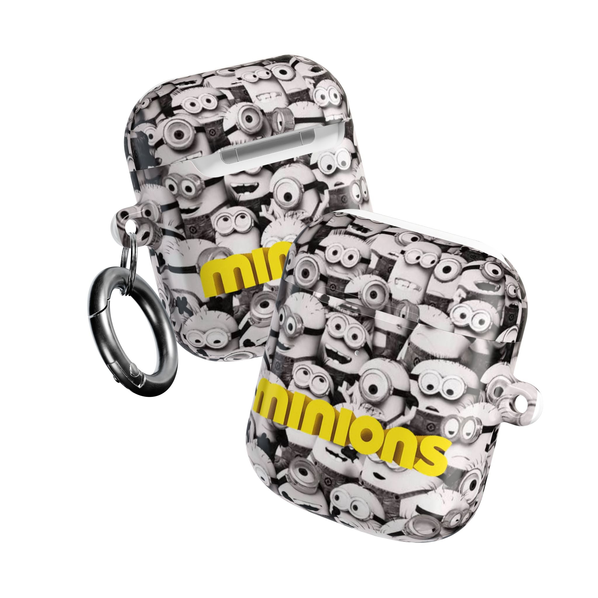 Minions Graphic AirPod Case – Yellow Logo