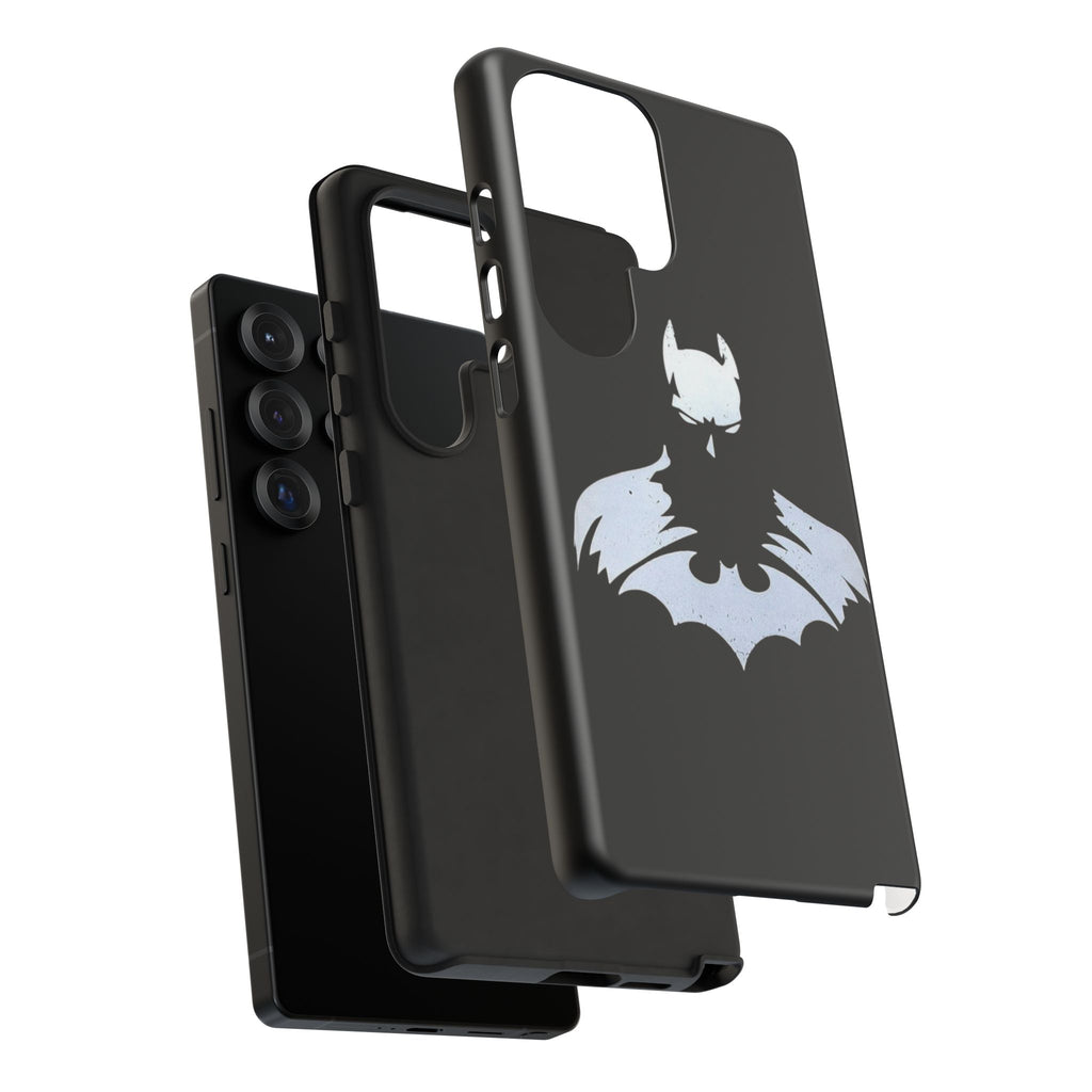 Batman Silhouette Tough Phone Case — Dark Knight Black Protective Cover