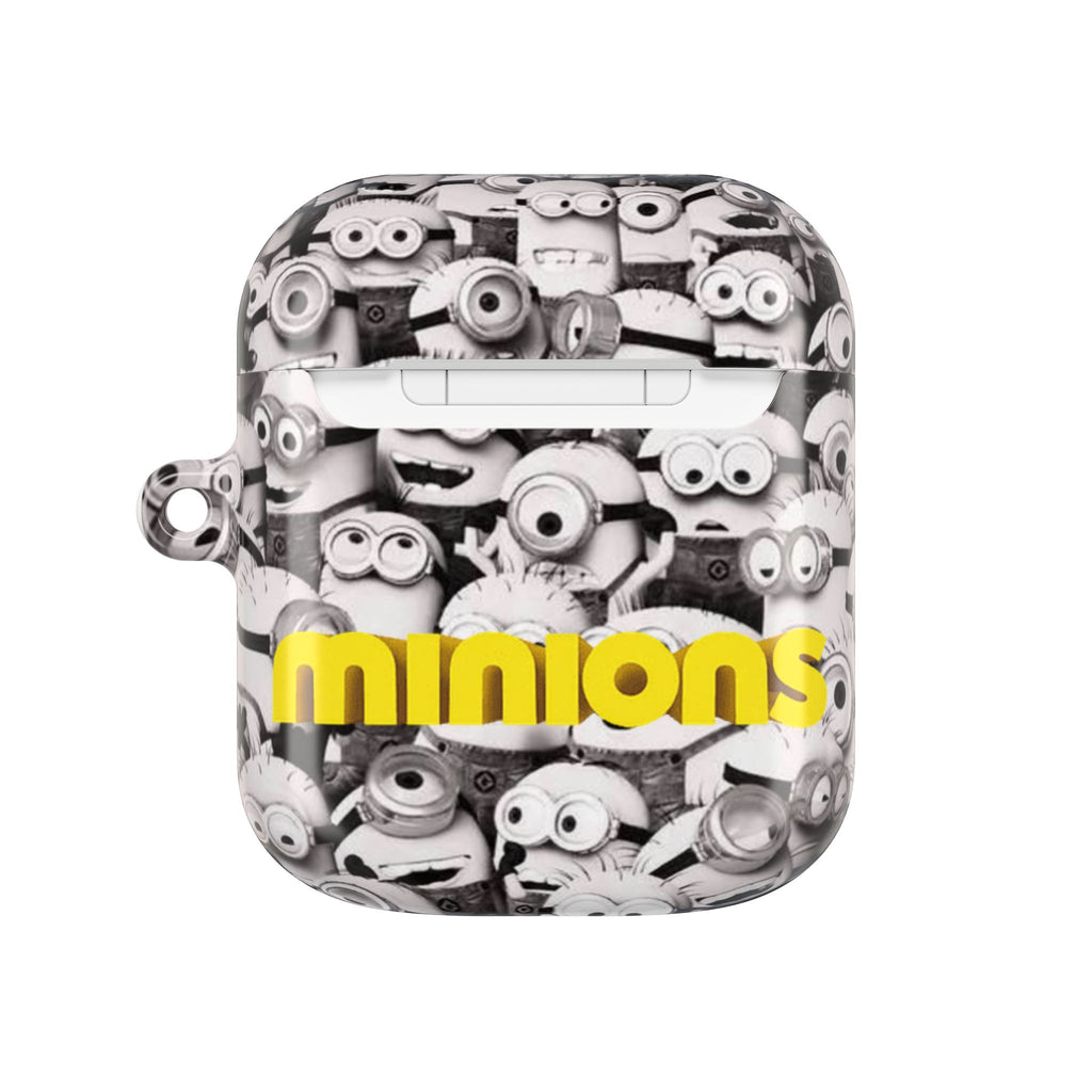 Minions Graphic AirPod Case – Yellow Logo