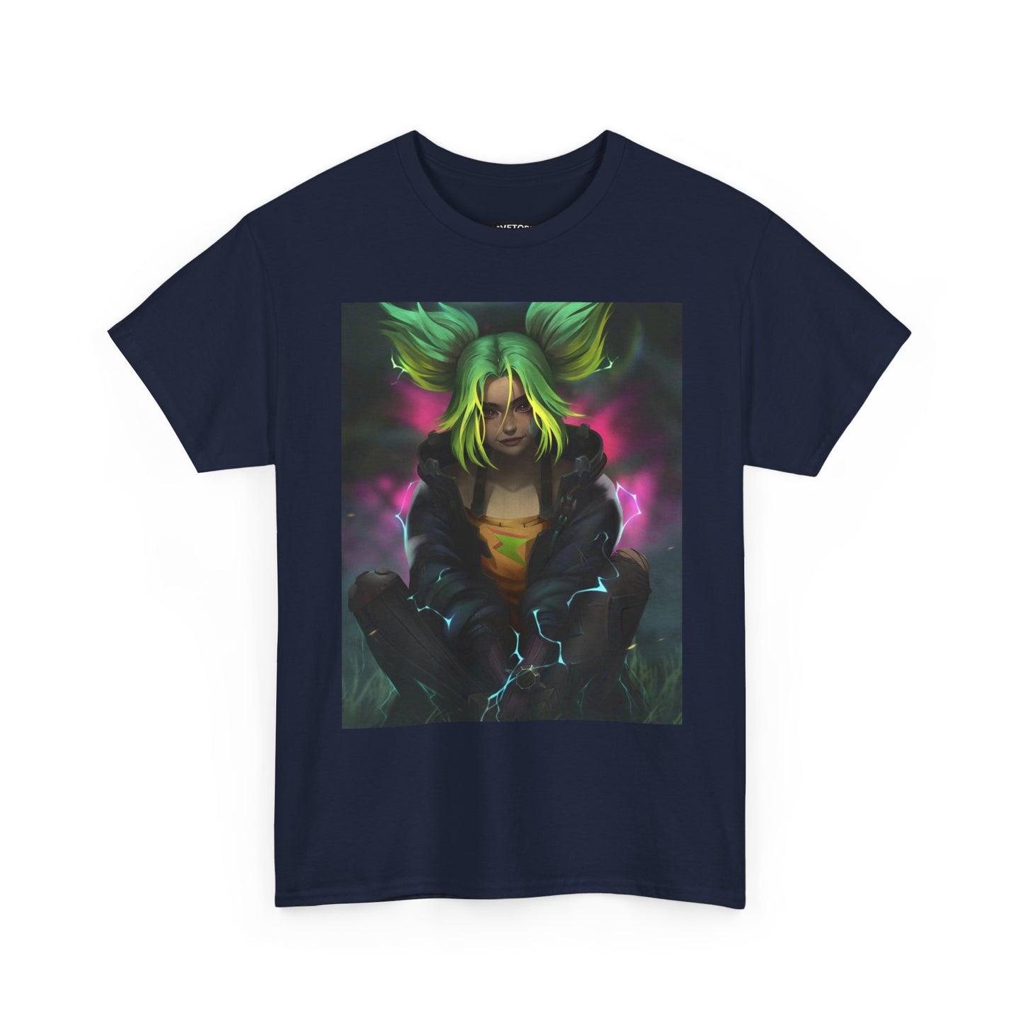 Zeri Valorant Gaming T-Shirt-Stil