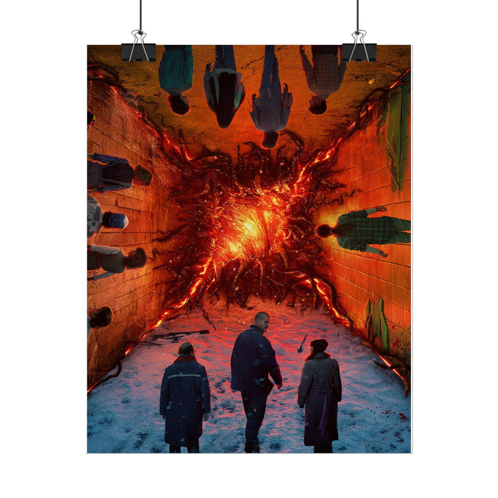 Stranger Things Upside-Down Portal Art Print