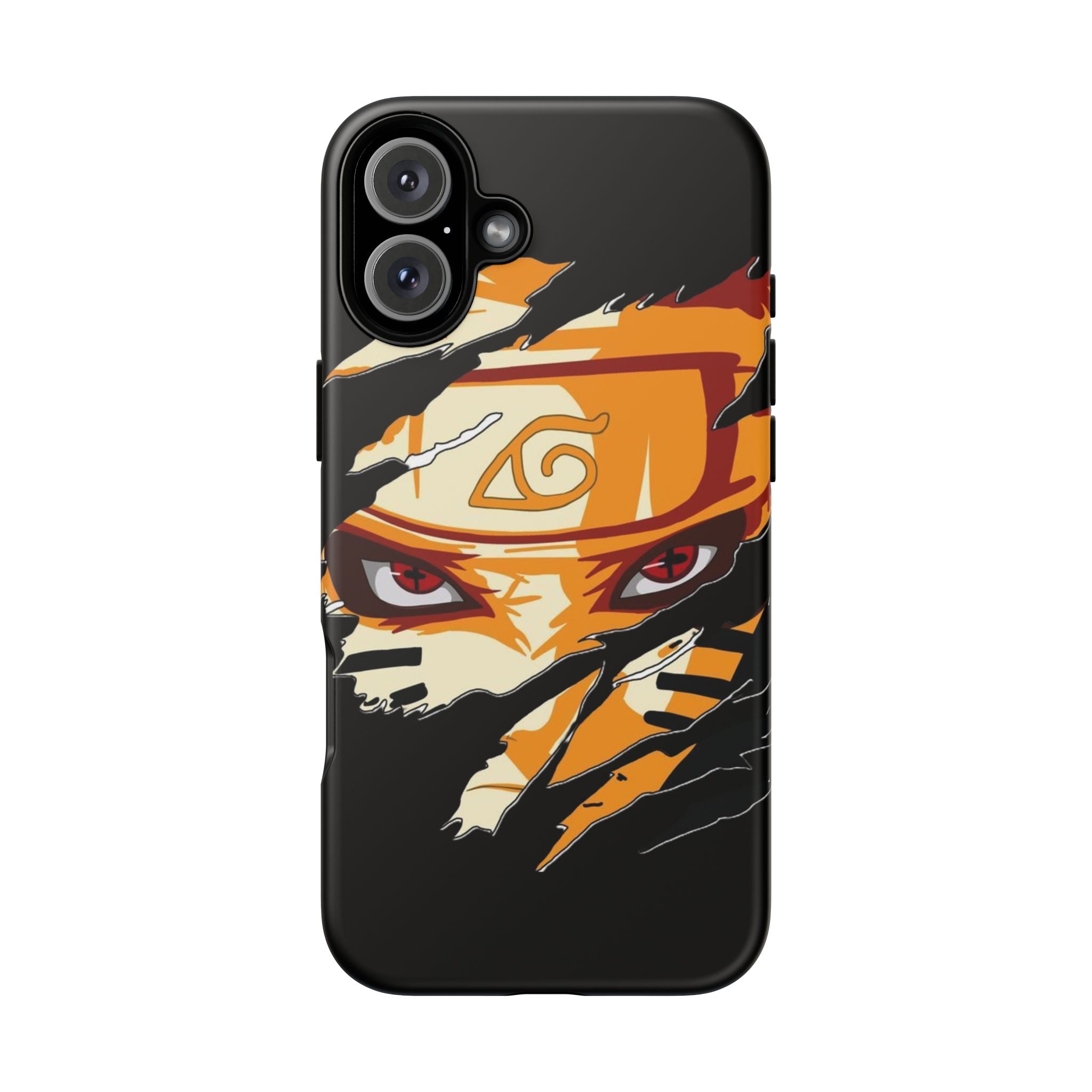 Anime Ninja Phone Case — Intense Shredded Mask Design (Tough Cases)