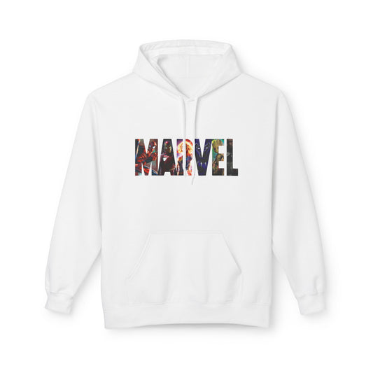Marvel Logo Hoodie — Graphic Superhero Pullover