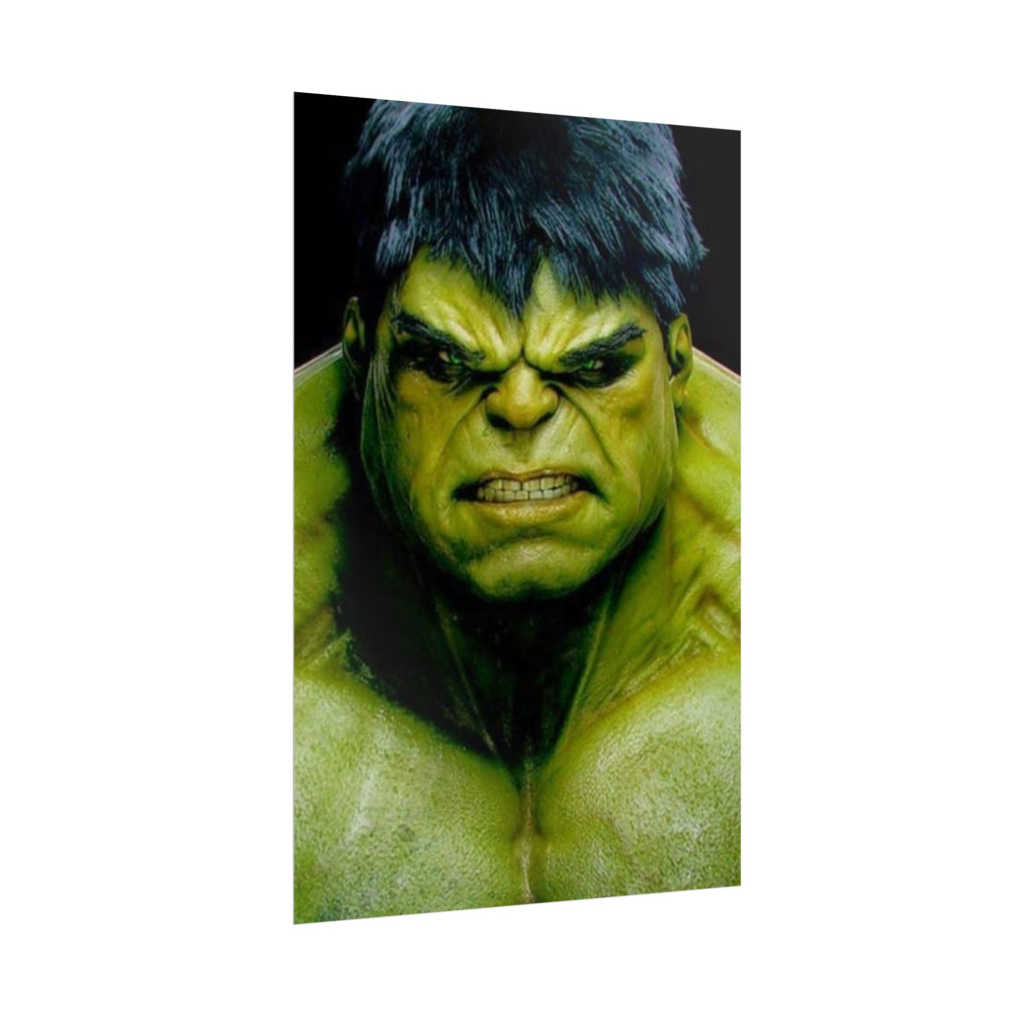 Hulk Lightning Poster — Marvel Vibrant Superhero Wall Art (Rolled Poster)