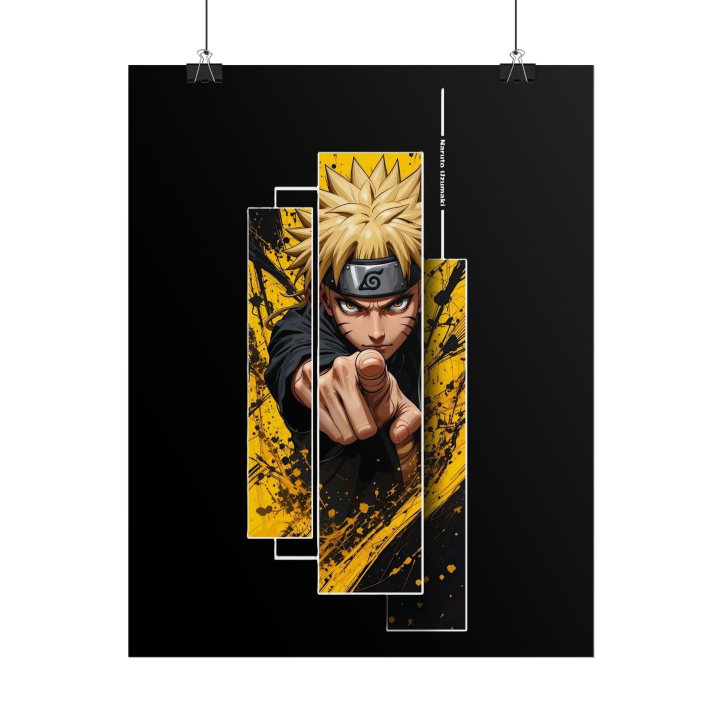 Naruto Art-Poster – Dynamischer Anime-Wanddruck (Gerollter Poster)