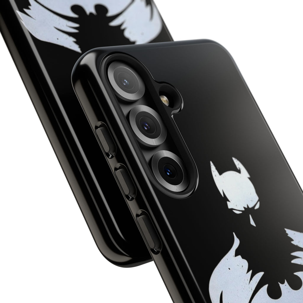 Batman Silhouette Tough Phone Case — Dark Knight Black Protective Cover