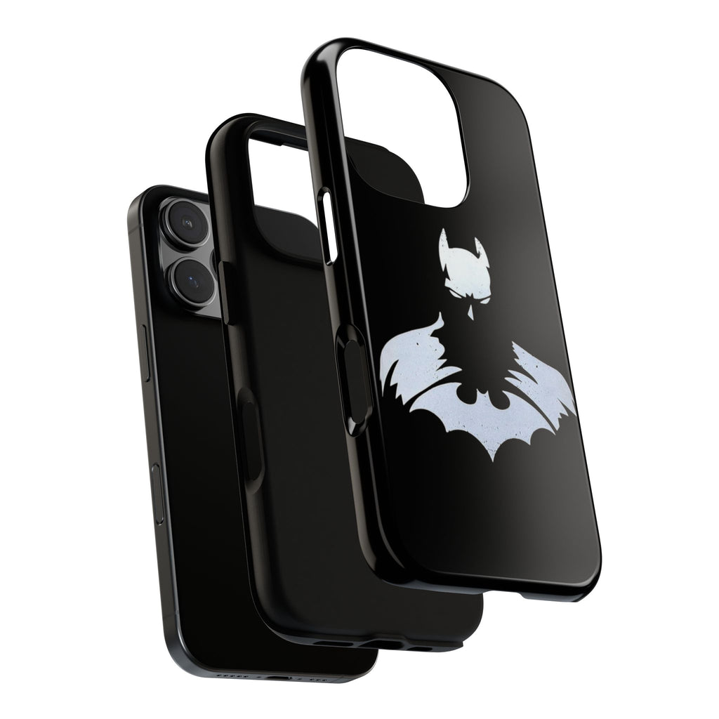 Batman Silhouette Tough Phone Case — Dark Knight Black Protective Cover