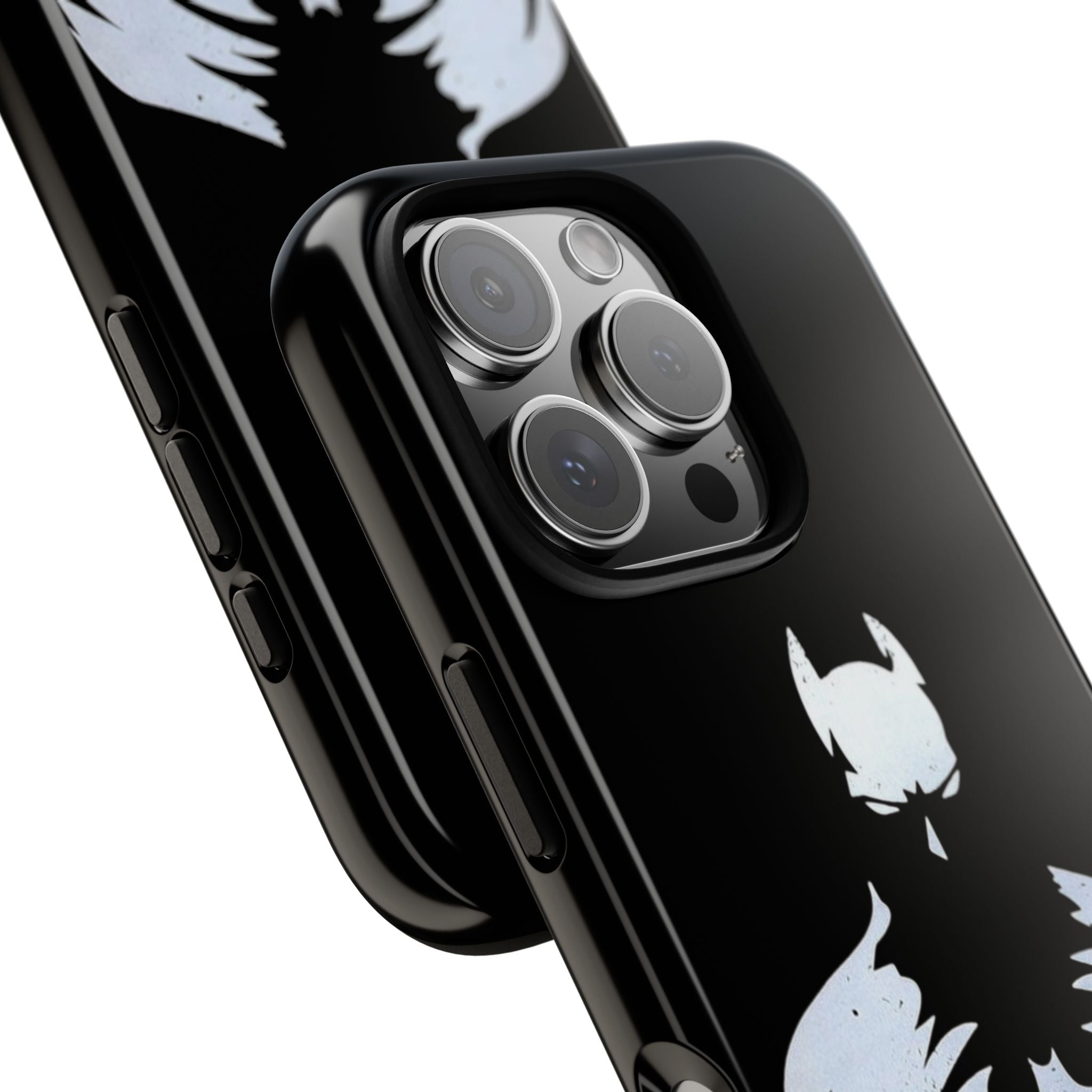 Batman Silhouette Tough Phone Case — Dark Knight Black Protective Cover