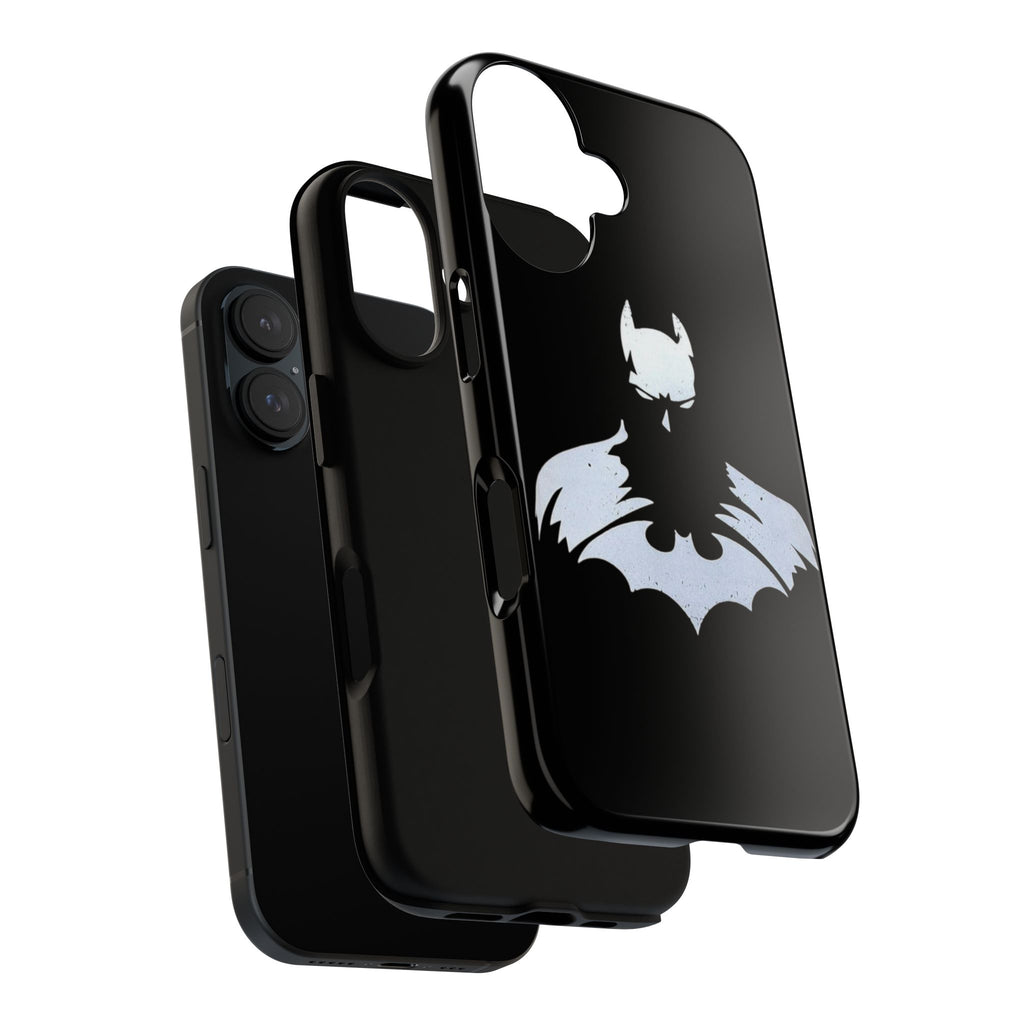 Batman Silhouette Tough Phone Case — Dark Knight Black Protective Cover