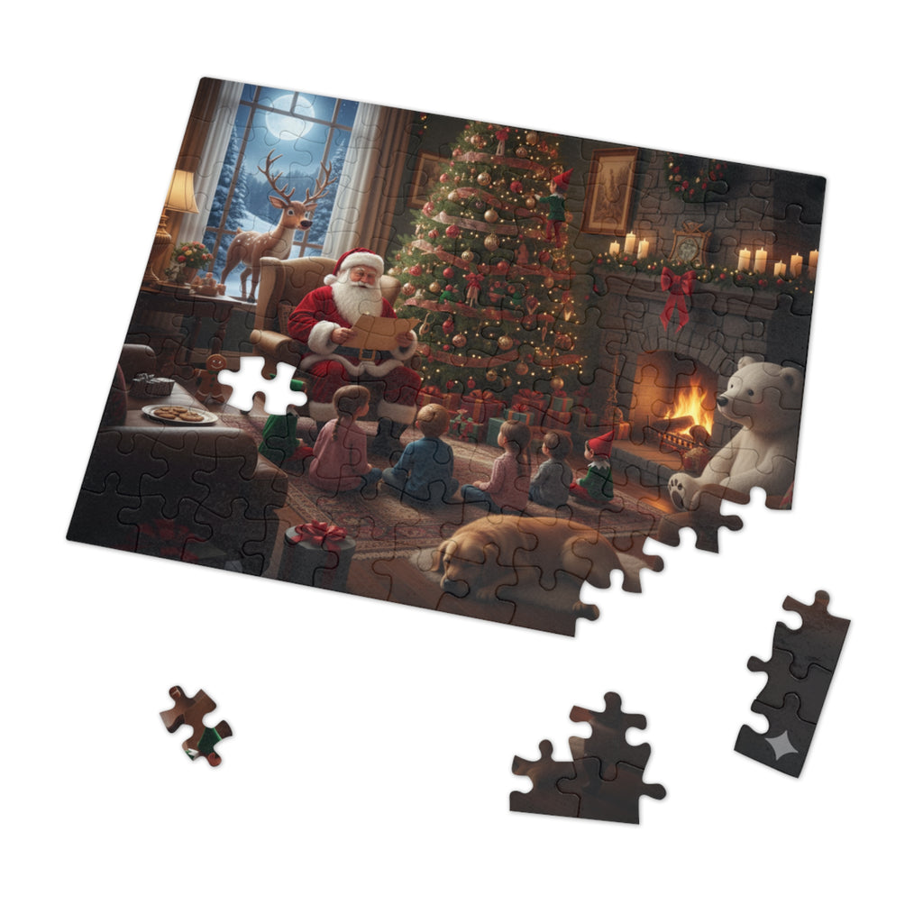 Cozy Christmas Jigsaw Puzzle for Holiday Family Fun Activity
