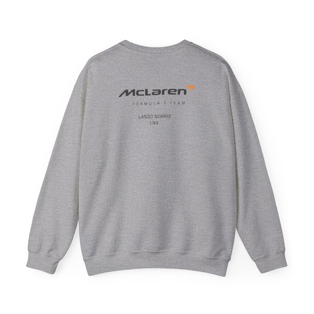 McLaren Logo Crewneck Sweatshirt | Formula 1 Team Apparel | Original Lando Norris Sweatshirt