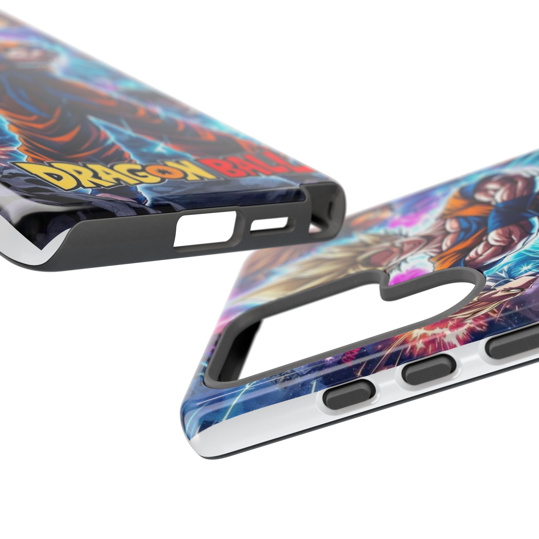 Dragon Ball Super Saiyan Phone Case — Goku Anime Tough Case