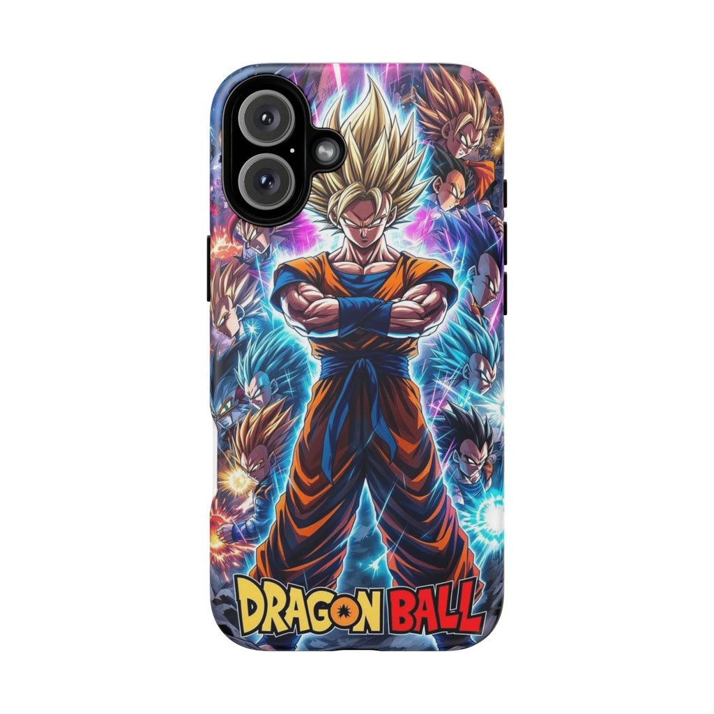 Dragon Ball Super Saiyan Phone Case — Goku Anime Tough Case