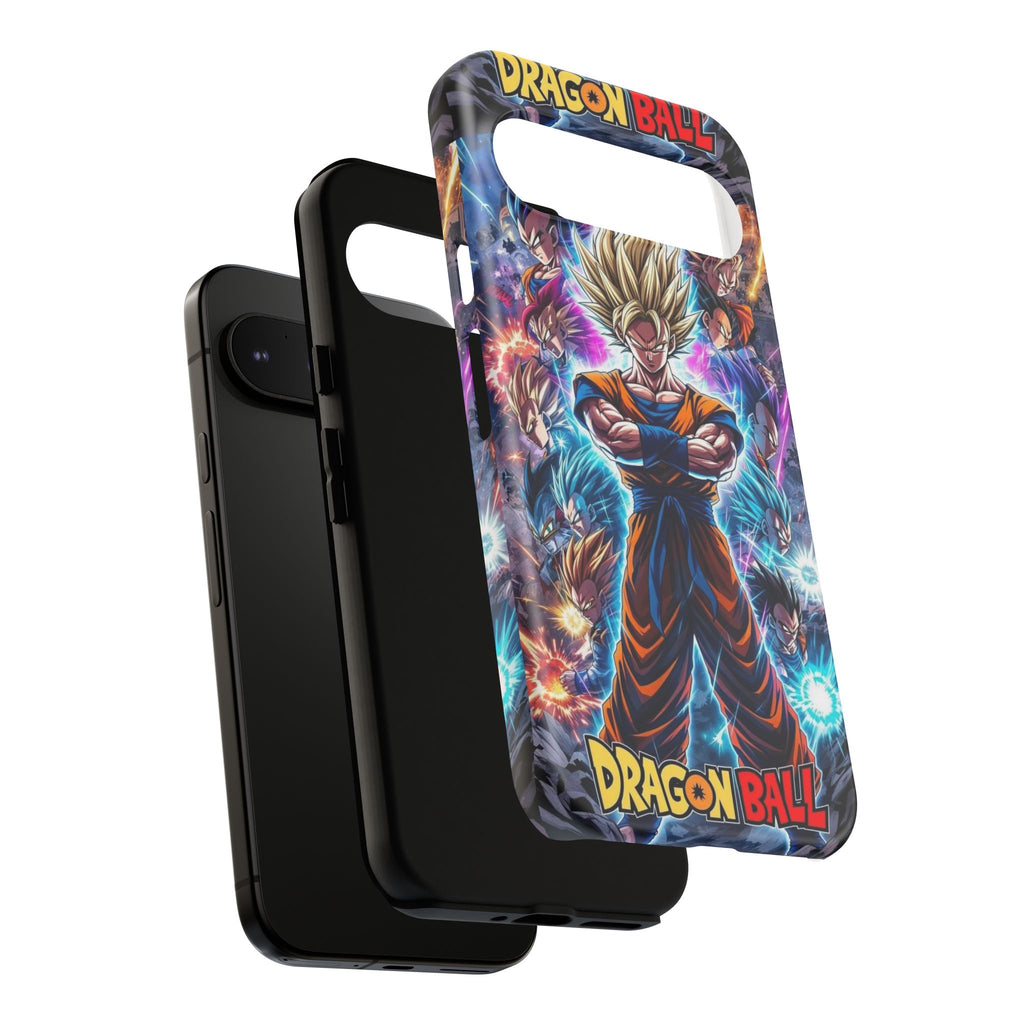 Dragon Ball Super Saiyan Phone Case — Goku Anime Tough Case
