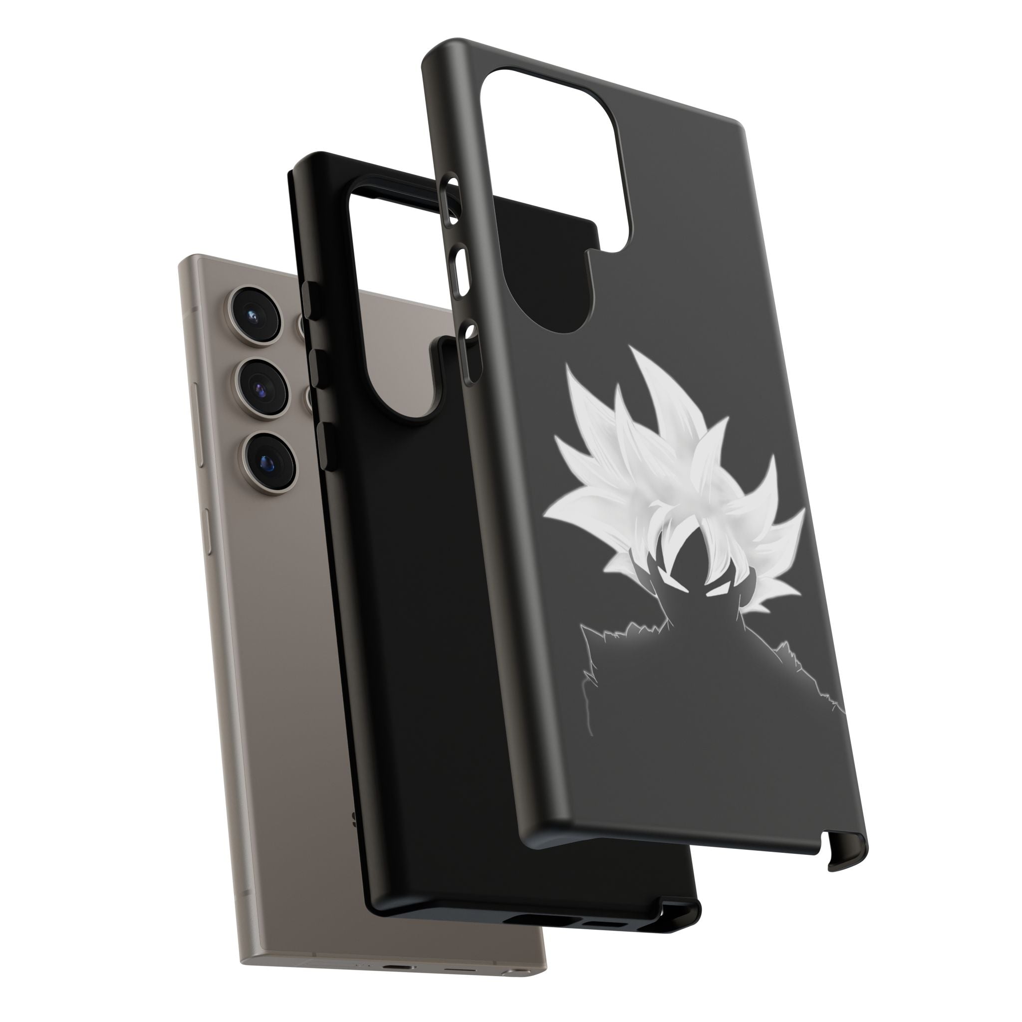 Anime Dragon Ball Goku Silhouette Tough Phone Case