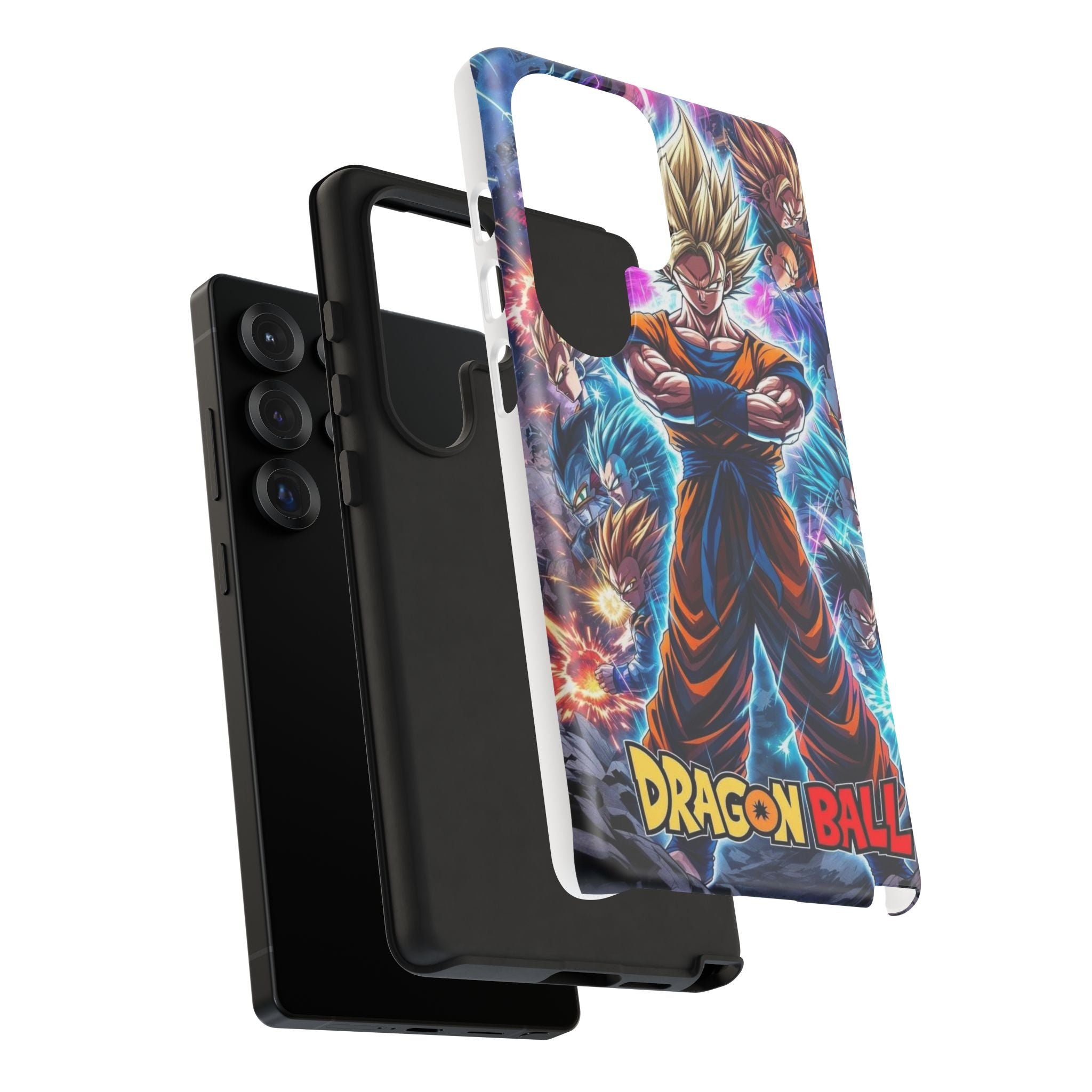 Dragon Ball Super Saiyan Phone Case — Goku Anime Tough Case