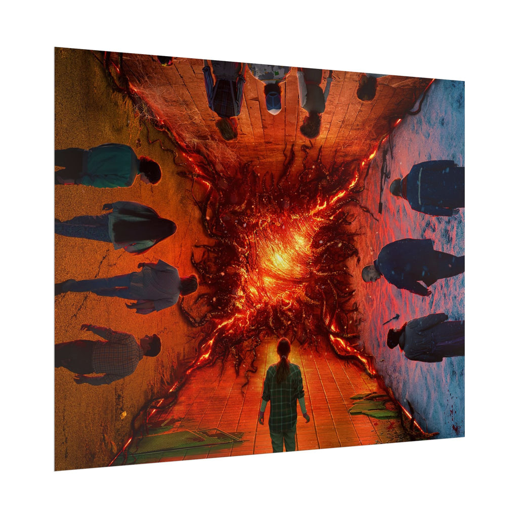 Stranger Things Upside-Down Portal Art Print