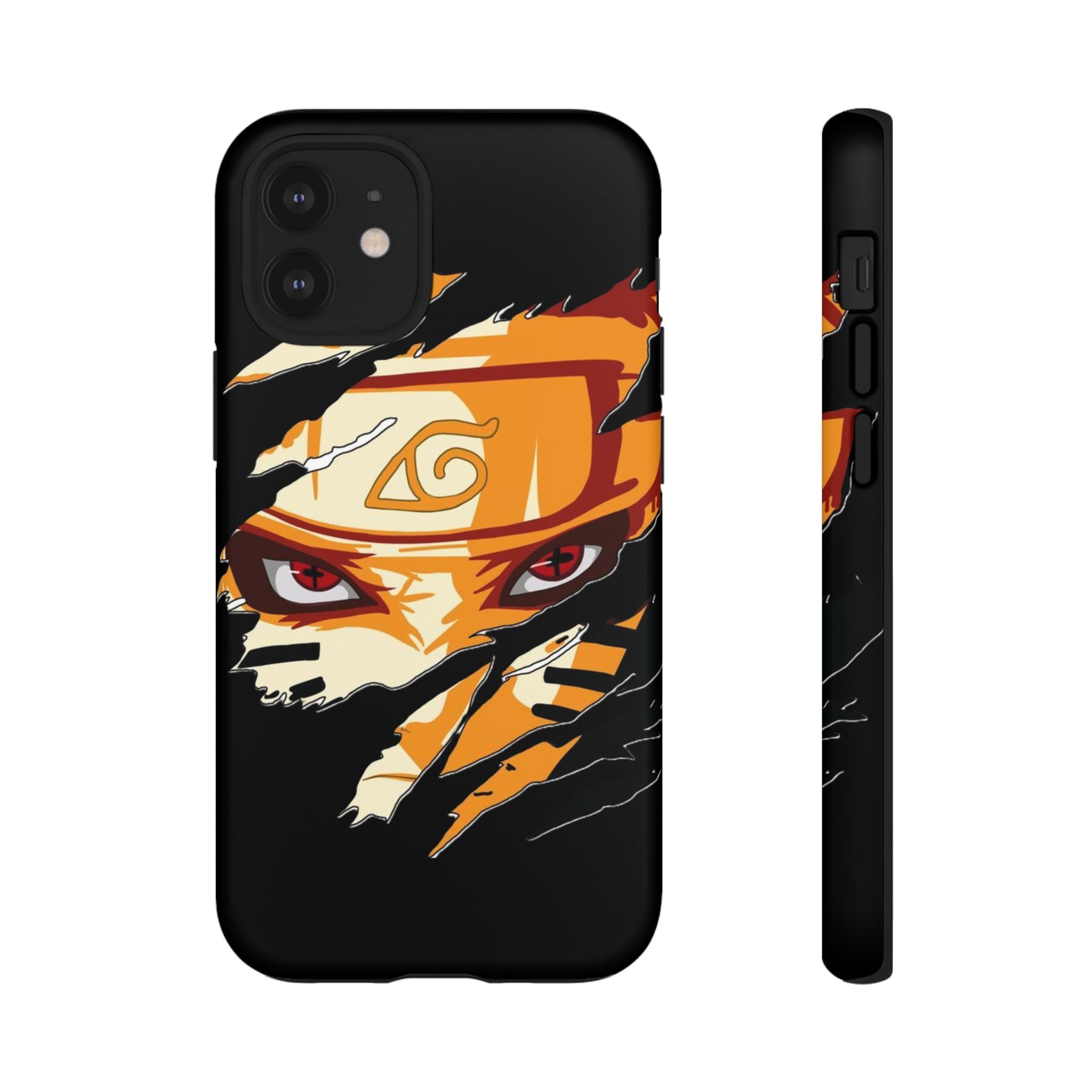 Anime Ninja Phone Case — Intense Shredded Mask Design (Tough Cases)