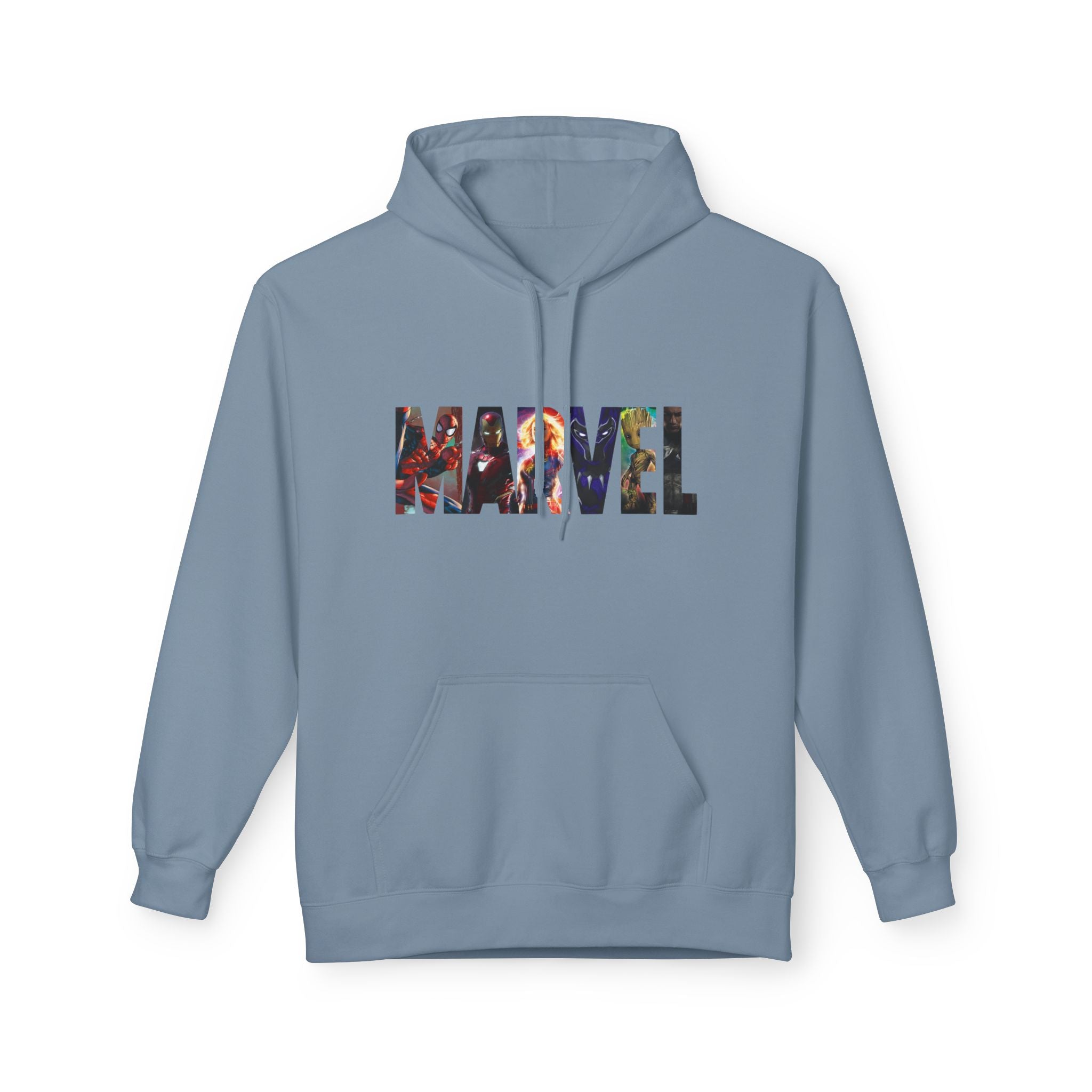Marvel Logo Hoodie — Graphic Superhero Pullover