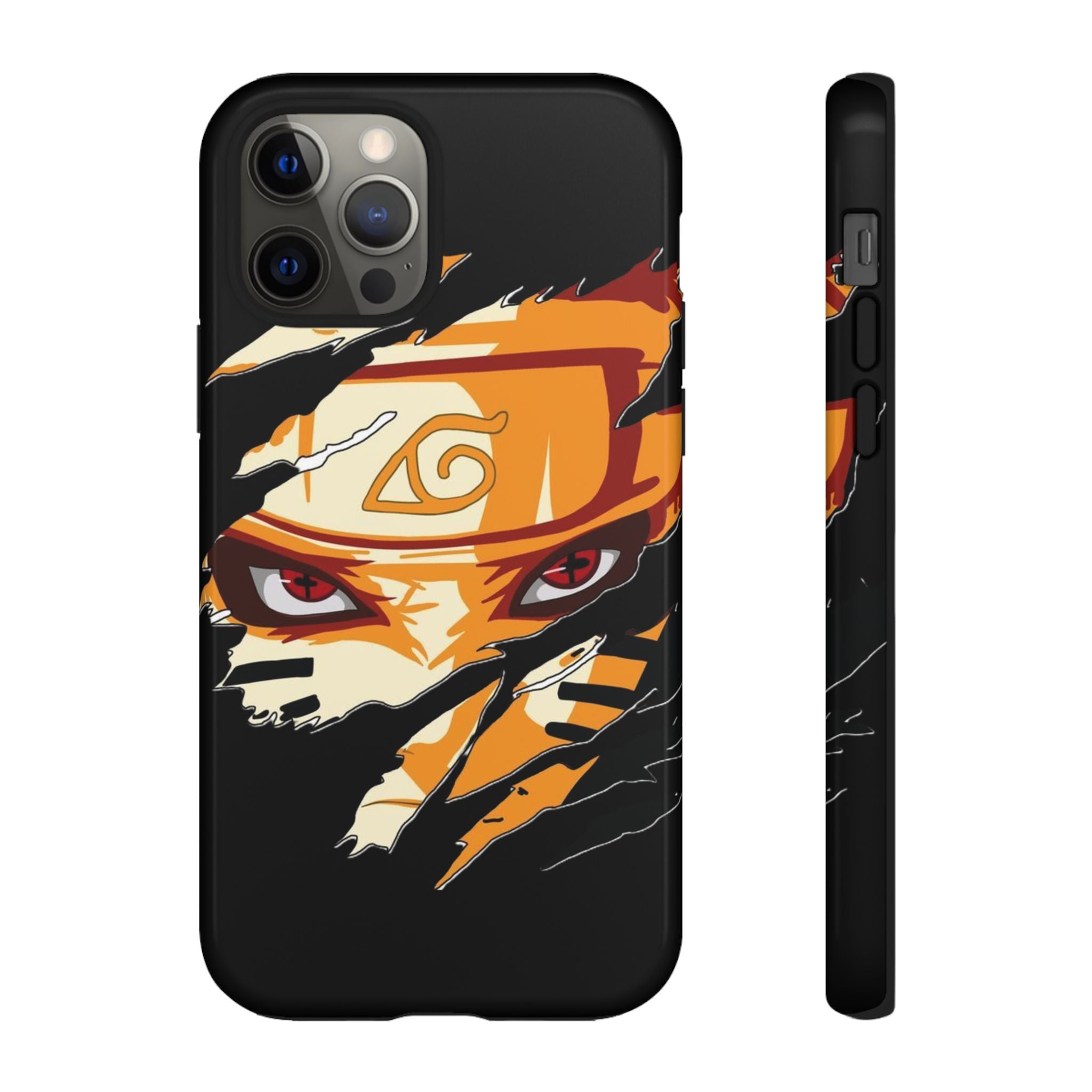 Anime Ninja Phone Case — Intense Shredded Mask Design (Tough Cases)