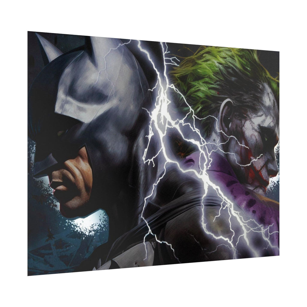 Batman vs Joker Lightning Poster