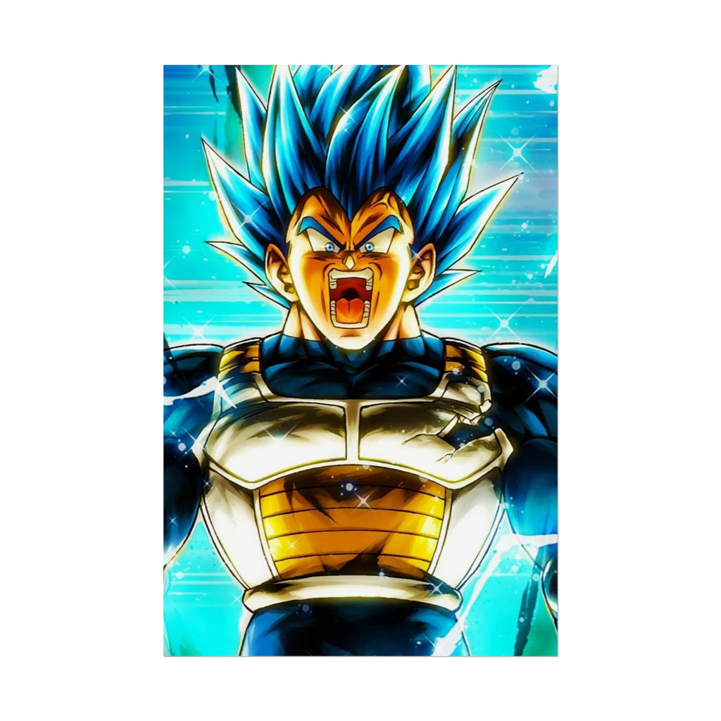 Dragon Ball |  Vegetta Super Saiyan |  Anime |  Splash Art Paint | Collectors Edition