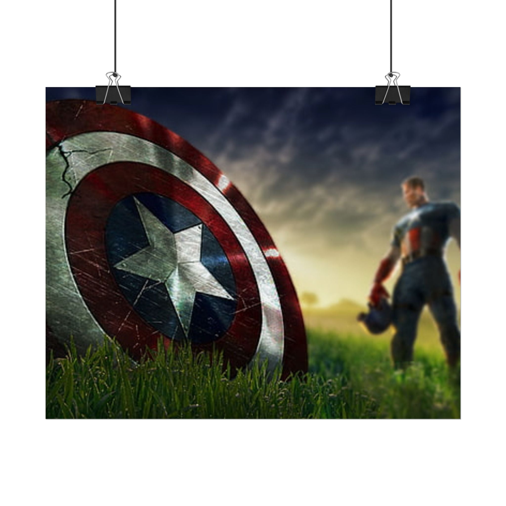 Captain America Steve Rogers — Marvel Poster