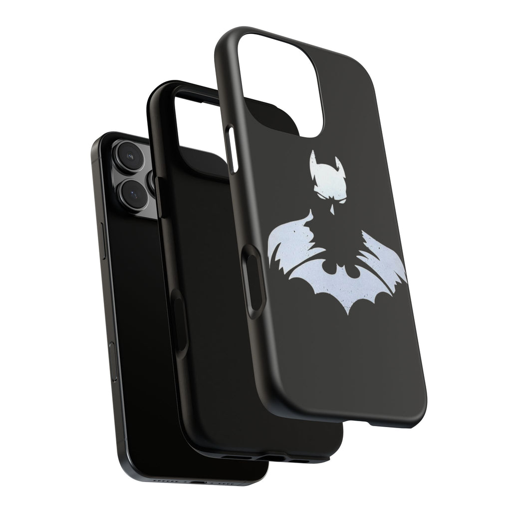 Batman Silhouette Tough Phone Case — Dark Knight Black Protective Cover