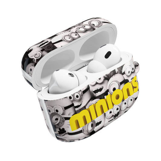 Minions Graphic AirPod Case – Yellow Logo