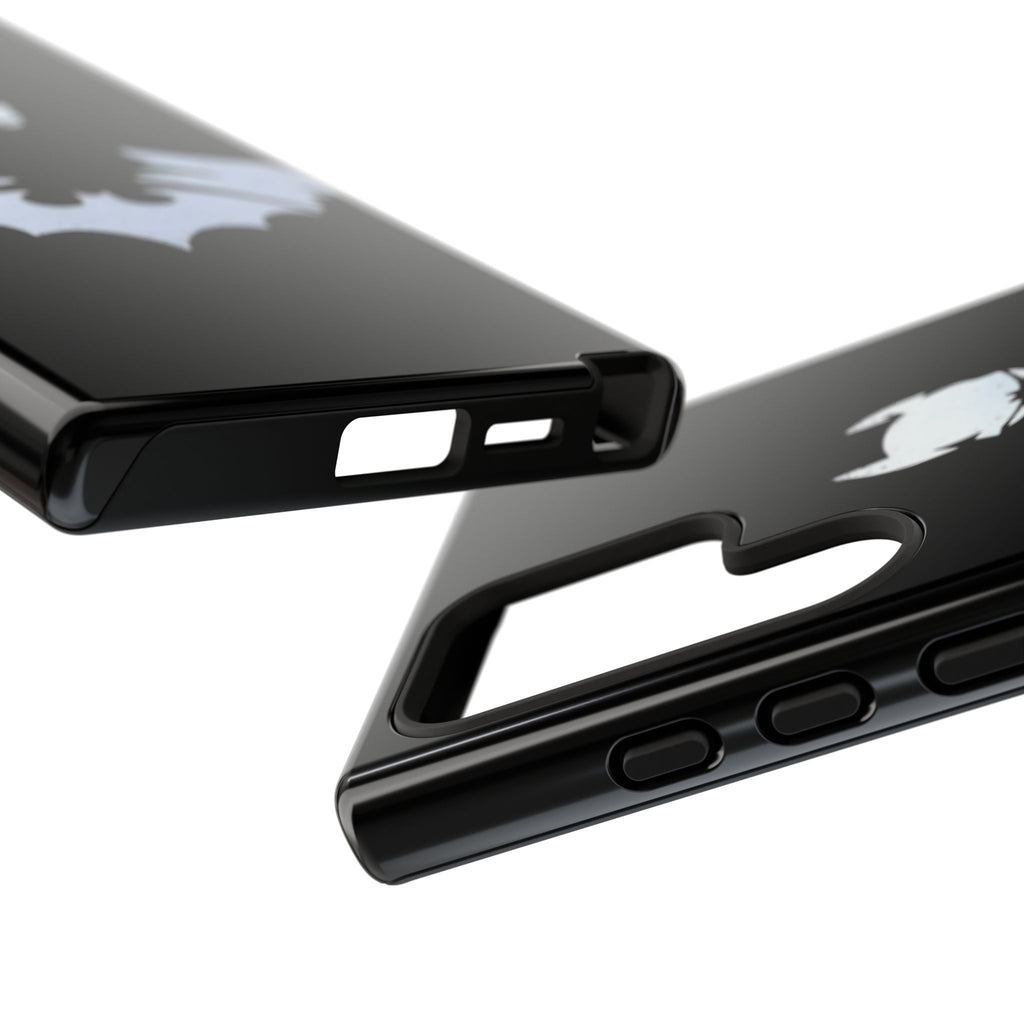 Batman Silhouette Tough Phone Case — Dark Knight Black Protective Cover