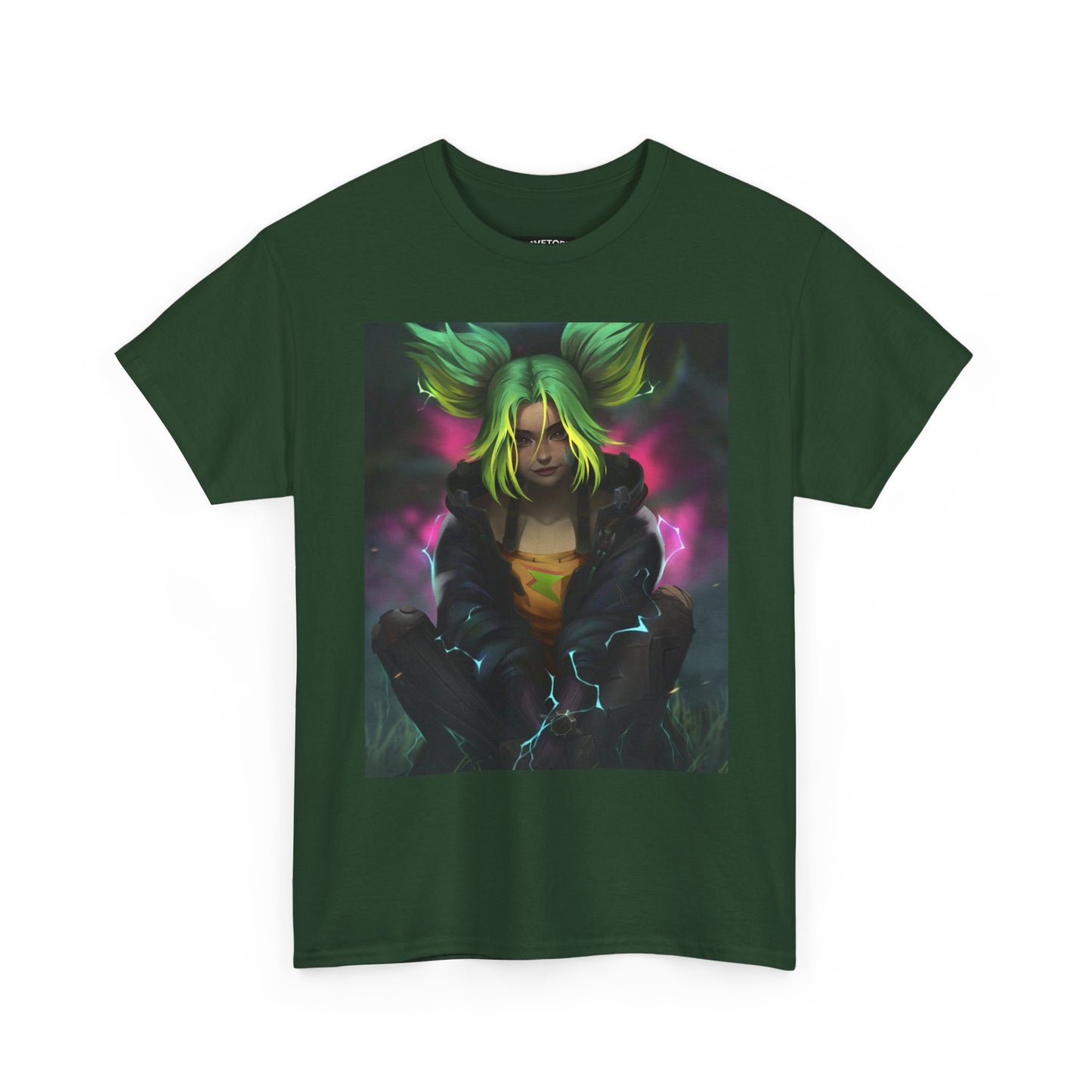 Zeri Valorant Gaming T-Shirt-Stil