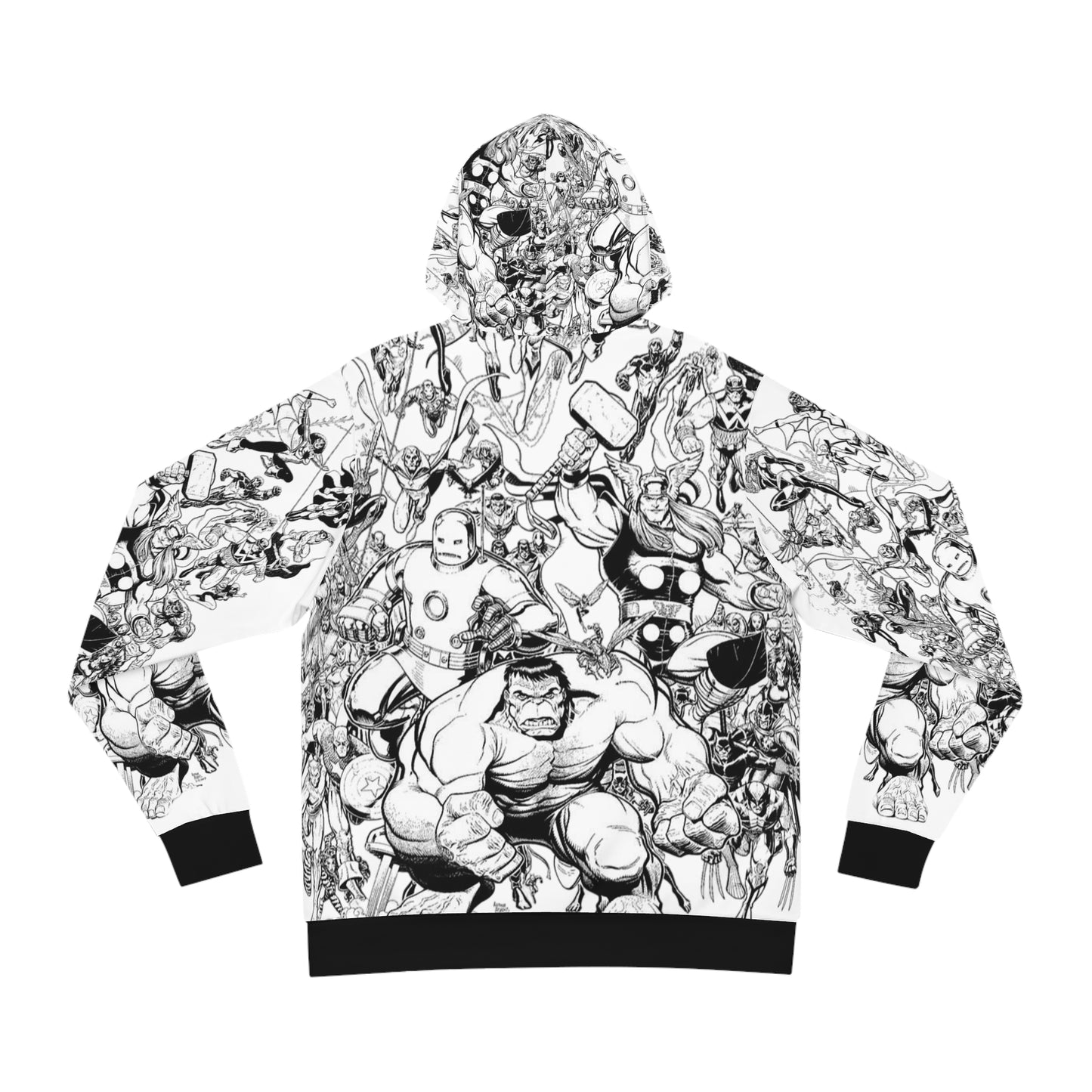 Marvel Skizzen-Collage Hoodie – Limitierte Sammler-Edition