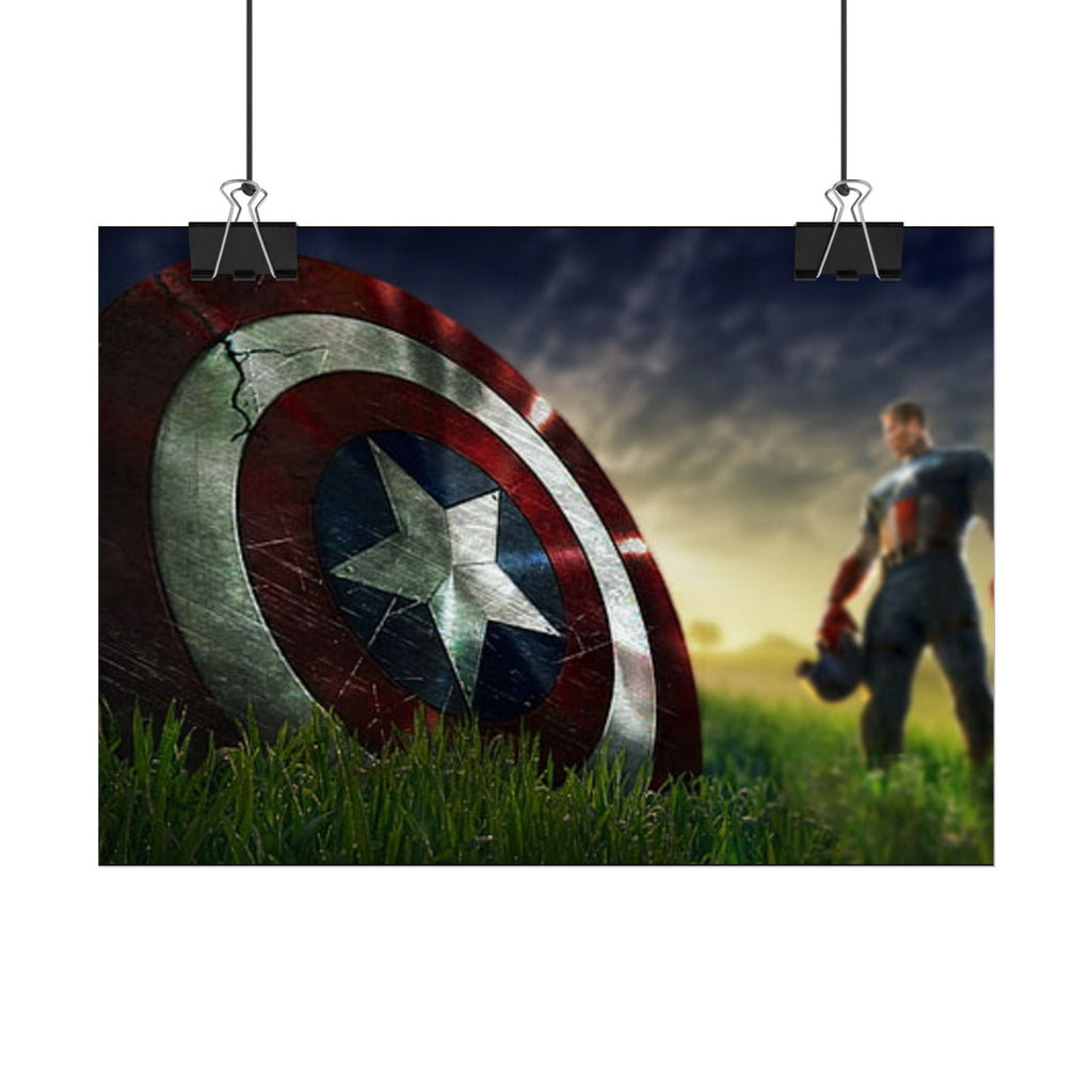 Captain America Steve Rogers — Marvel Poster