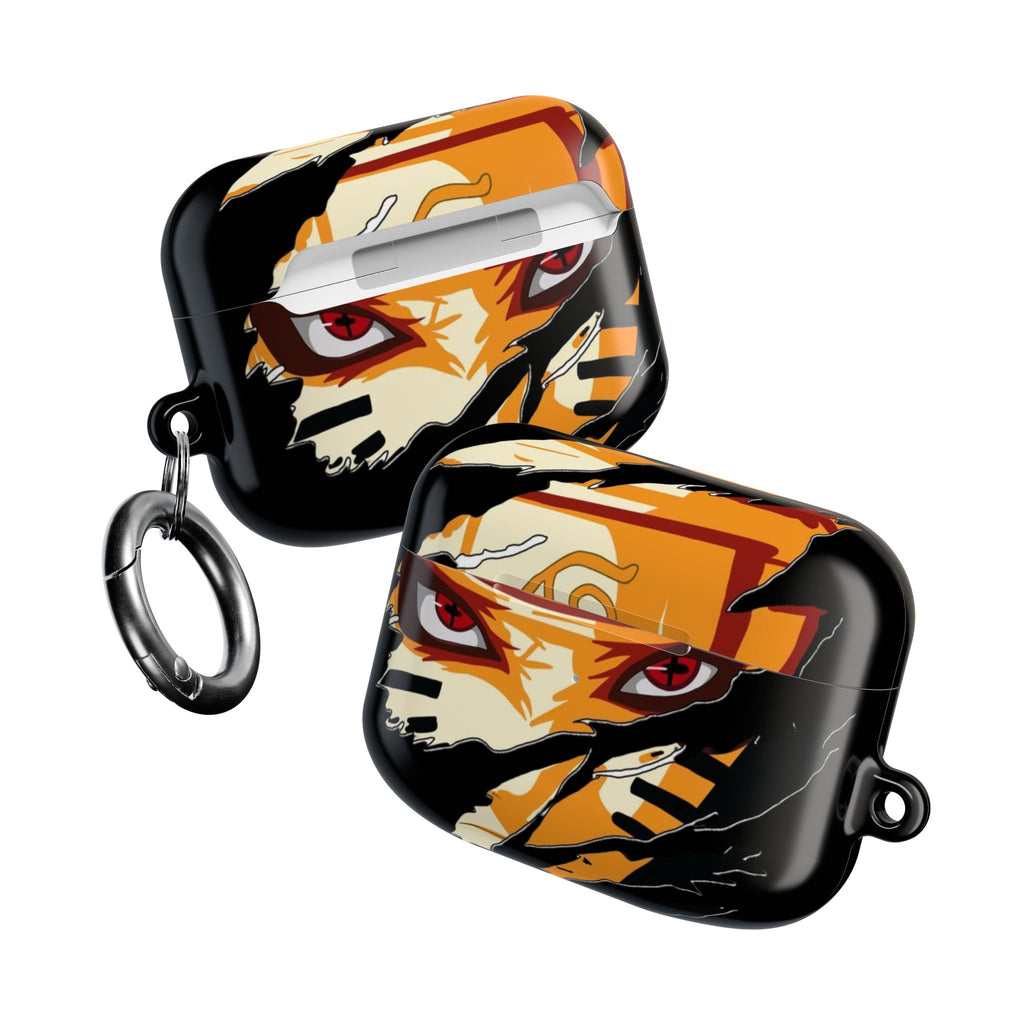 Naruto Nine-Tails Eye AirPod Case – Anime Protective Charging Case