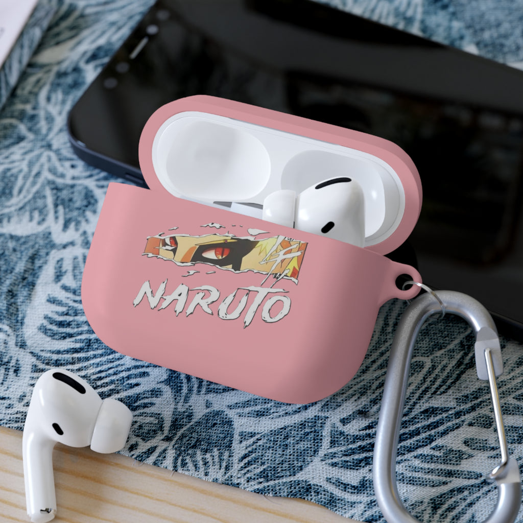 Copy of Naruto Anime AirPods Case Cover – Konoha Logo with Carvings