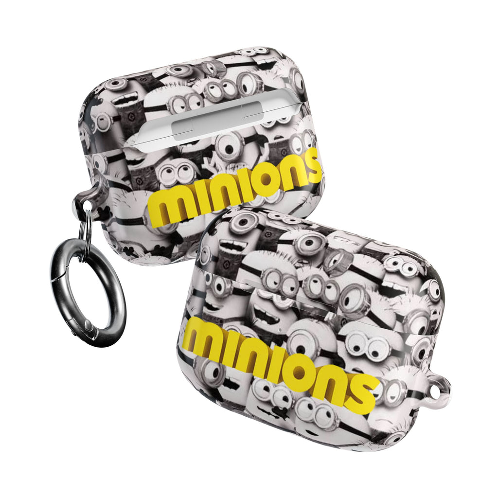 Minions Graphic AirPod Case – Yellow Logo