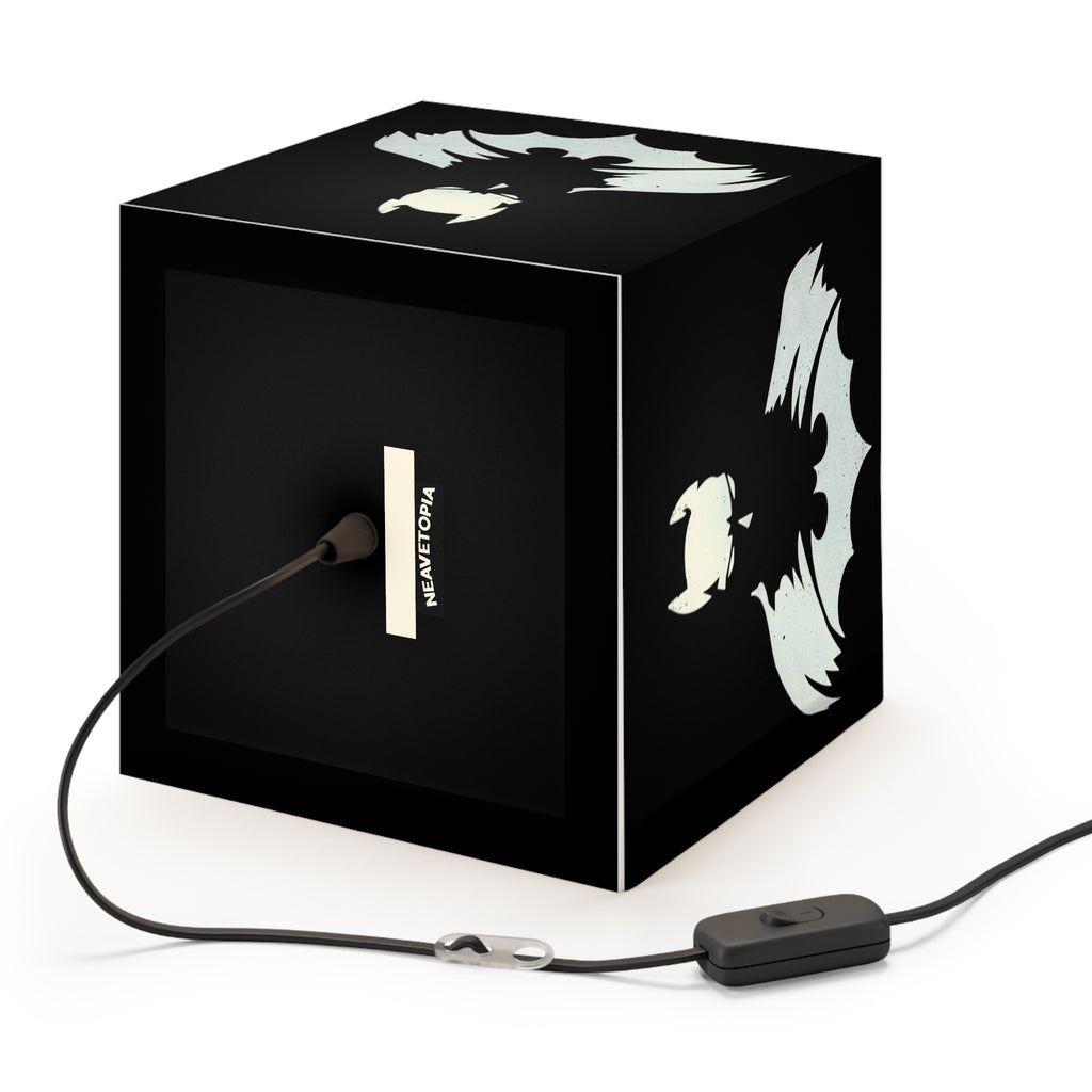 Batman Silhouette Light Cube Lamp – LED Night Light for Kids & Fans