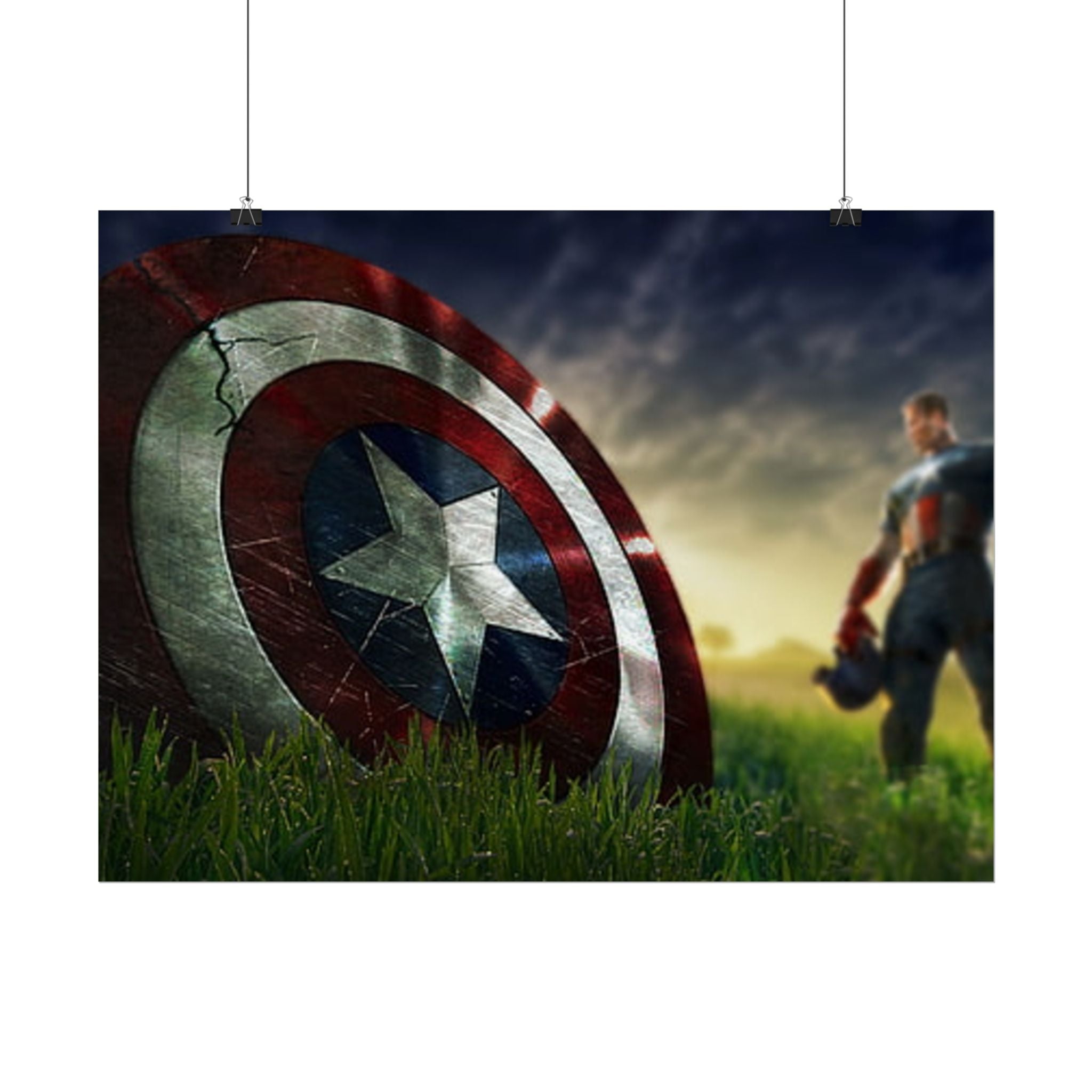 Captain America Steve Rogers — Marvel Poster
